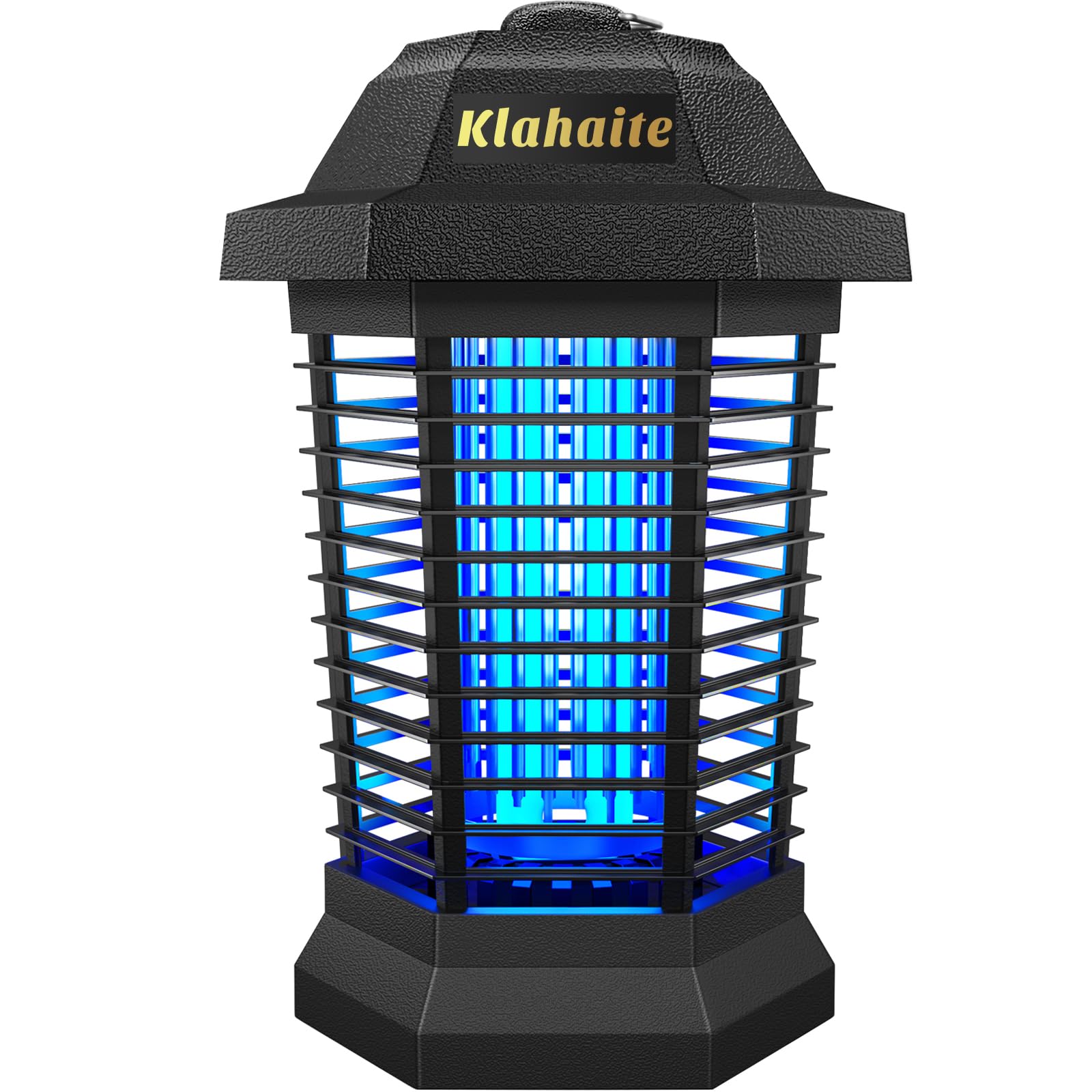 Klahaite Bug Zapper Outdoor Electric, Mosquito Zapper Indoor, Fly Zapper, Fly Trap, Insect Trap for Garden Backyard Patio, Black