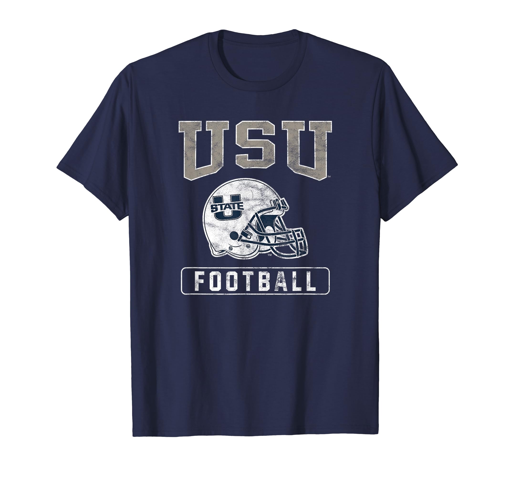 Utah State University Aggies Football Helmet T-Shirt