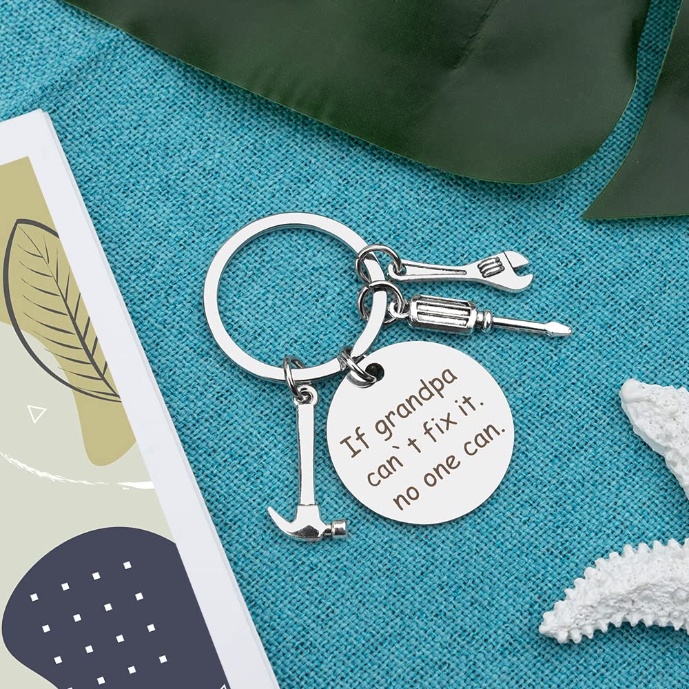 Grandpa Gifts, Grandpa Keychain from Grandson Granddaughter, Grandpa Christmas Gifts Grandpa Gifts from Grandchildren, Grandpa Keyring Grandpa Gifts Ideas, Grandpa Birthday Presents from Grandkids