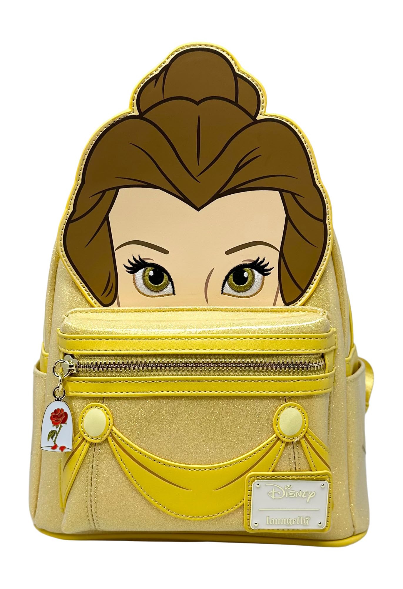 Loungefly Disney Beauty and the Beast Belle Cosplay Womens Double Strap Shoulder Bag Purse