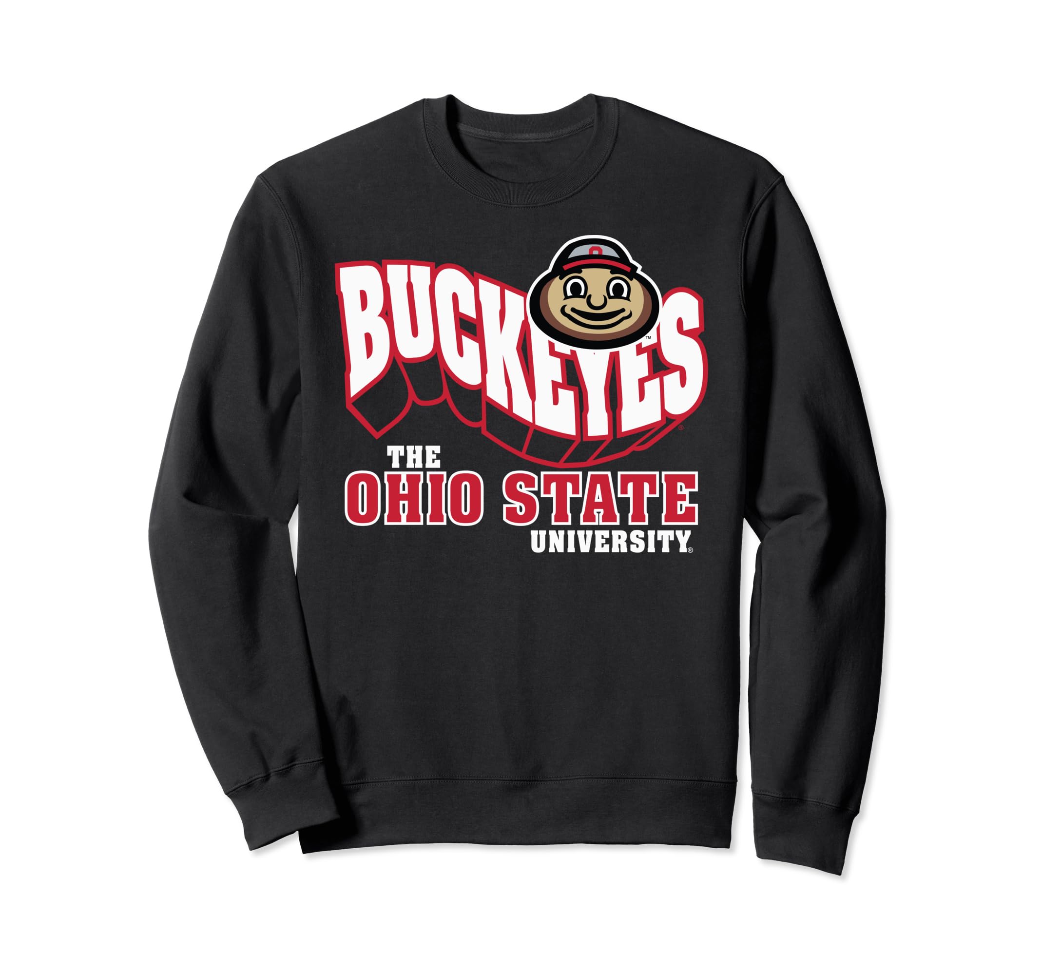 Ohio State Buckeyes Retro Flashblock Officially Licensed Sweatshirt