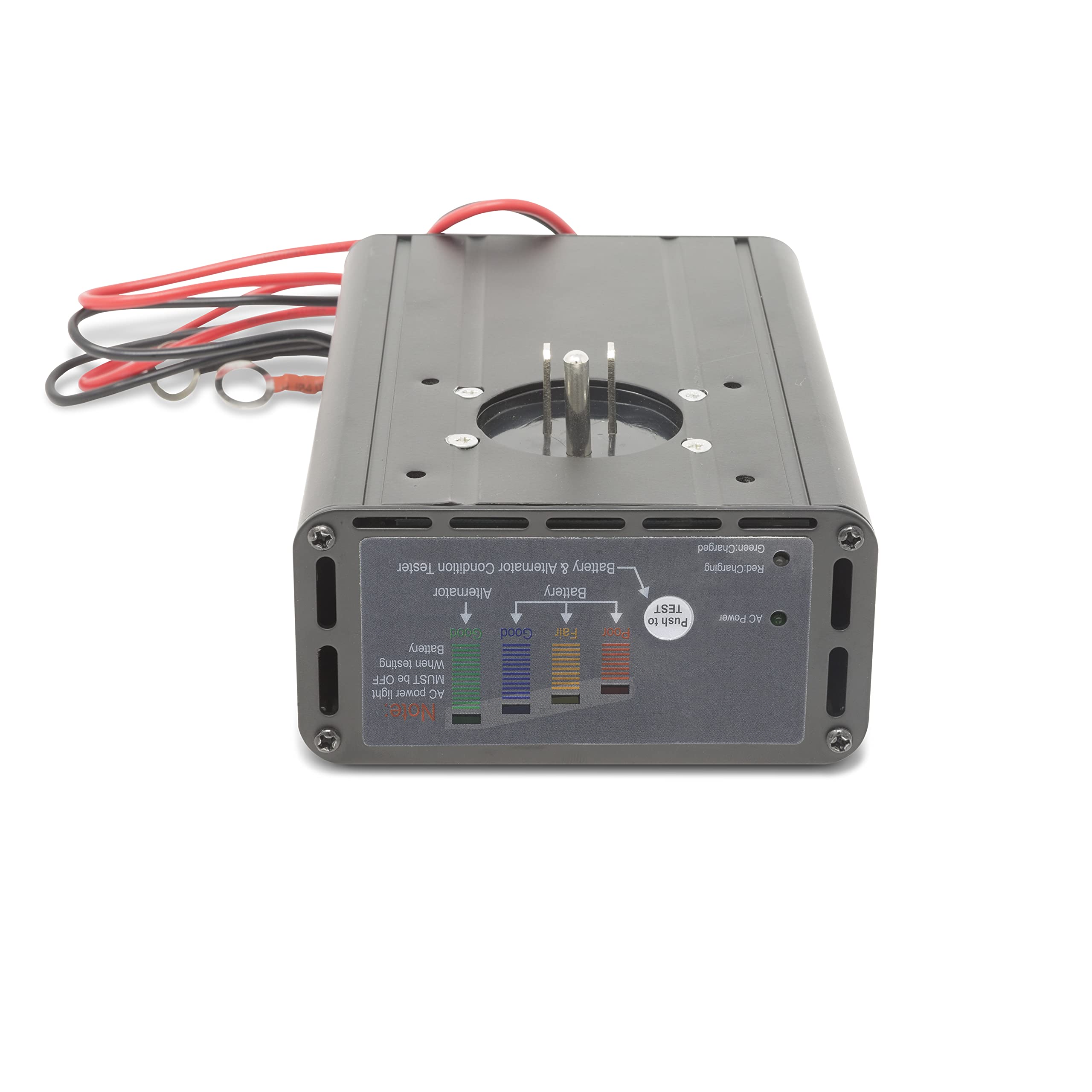 8 Amp Panel Mount Battery Charger & Tester for 12V Trailer Batteries