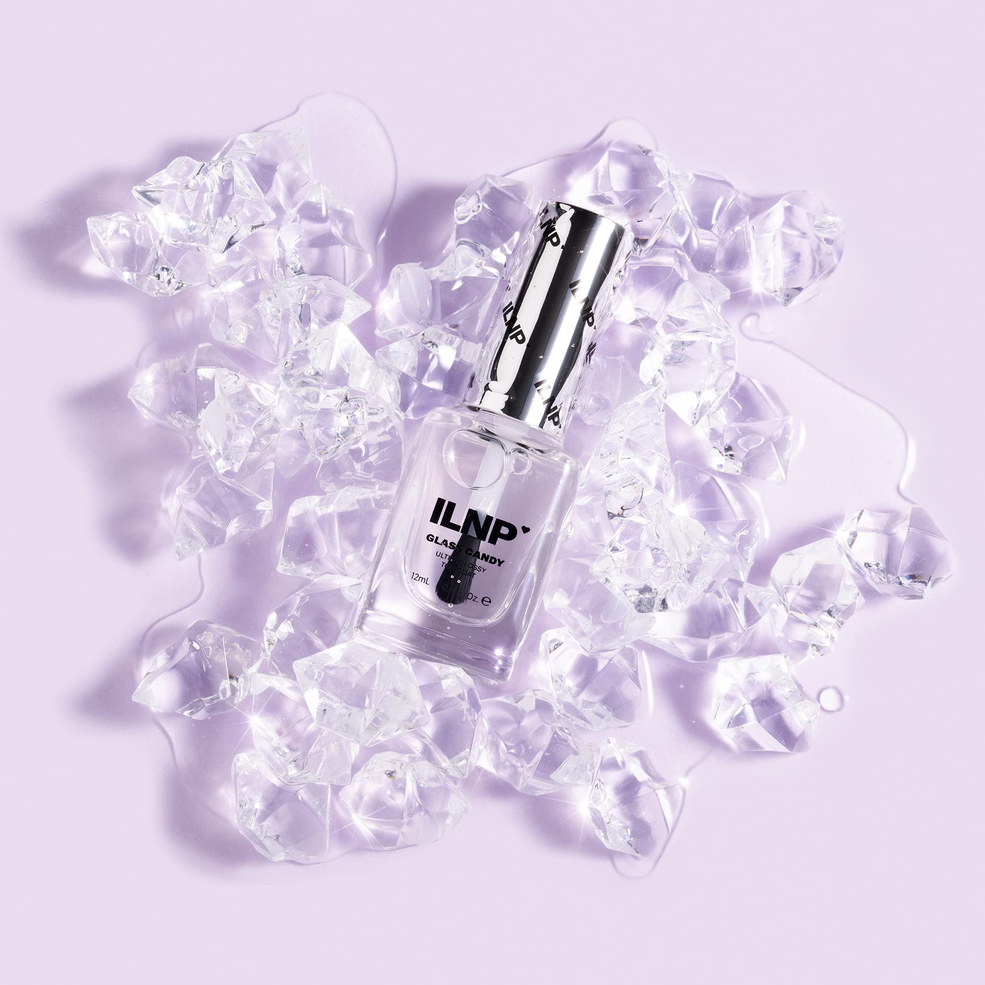 ILNP Glass Candy - Ultra Shiny Glass-Like Nail Polish Top Coat