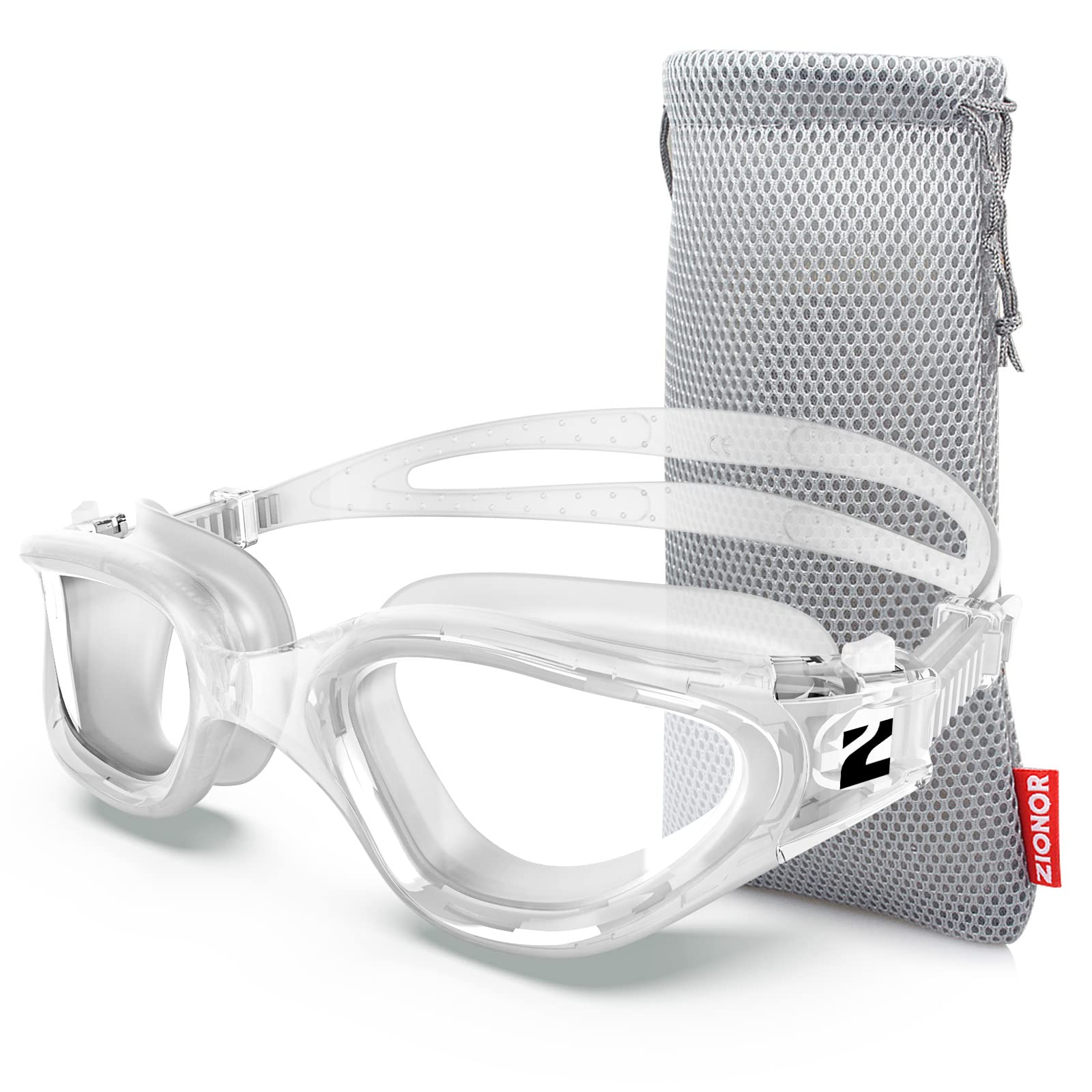 ZIONOR Swim Goggles, G1 SE Swimming Goggles Anti-fog for Adult Men Women