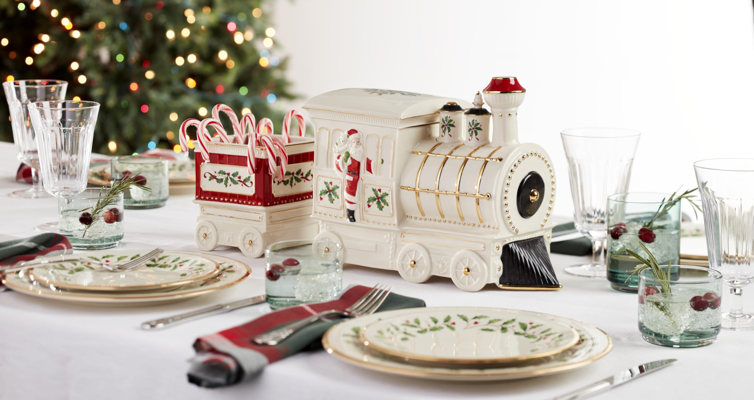 Lenox 894179 Holiday Train 5-Piece Serving Set