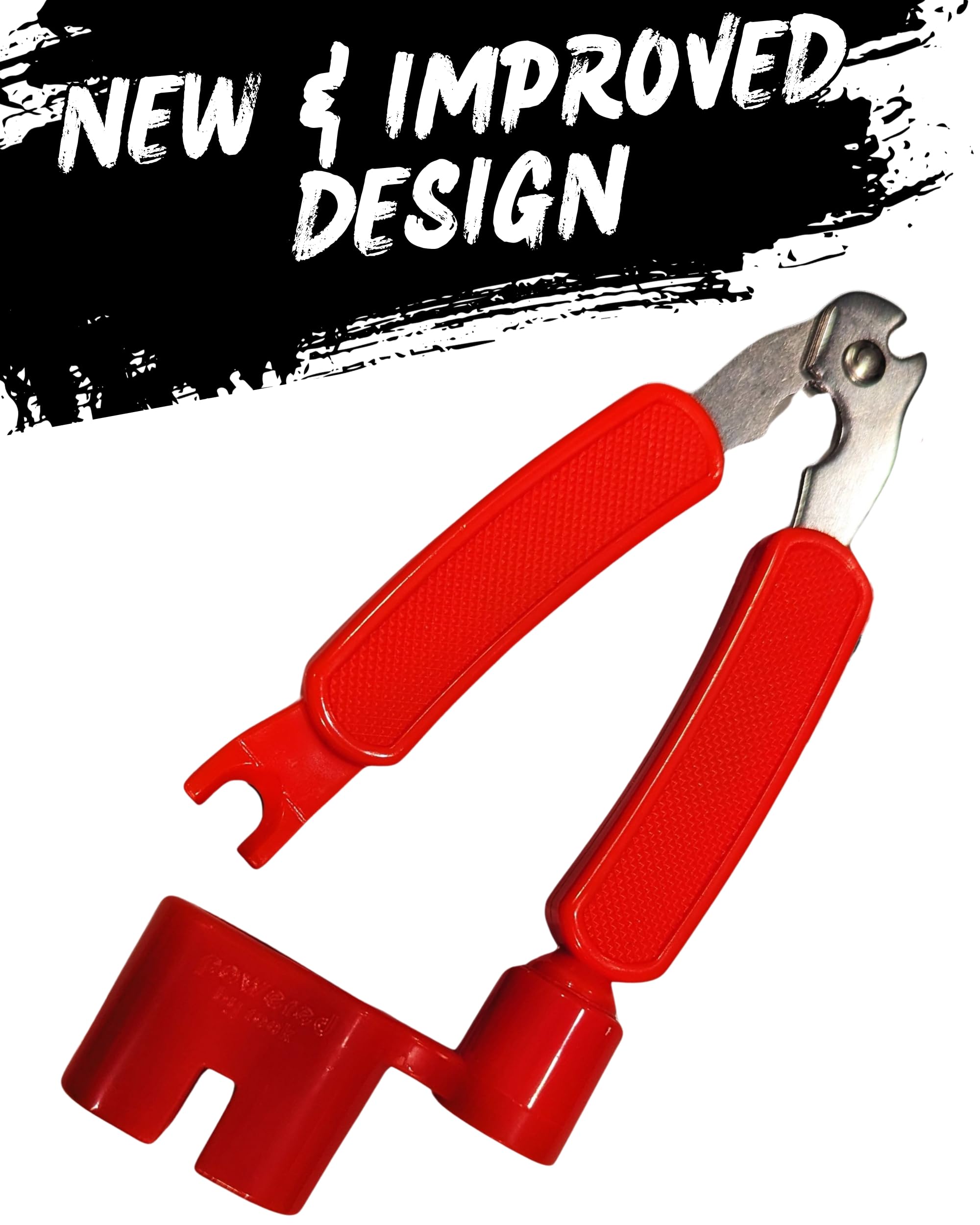Guitar String Winder, String Cutter and Bridge Pin Puller - 3-in-1 Guitar Tool for Acoustic and Electric Guitars - Wind Guitar Strings Quickly - Cut Excess String Off - Pull Pins Out Easily