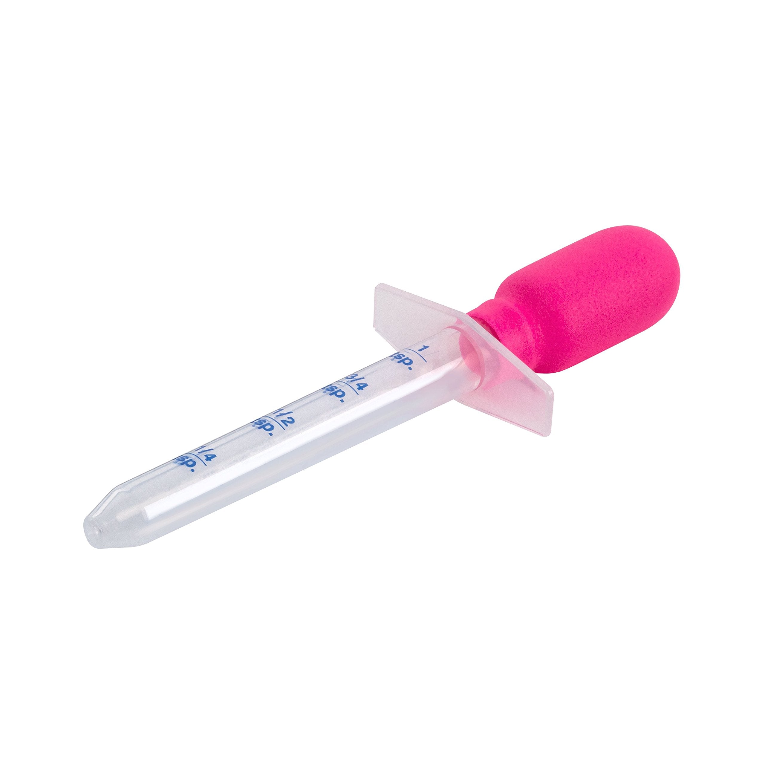 EZY DOSE Kids Baby Oral Syringe & Dispenser Calibrated for Liquid Medicine, Reduce Mess, Easy Way to Orally Administer Medication, 5 mL/1 TSP, Color May Vary, BPA Free