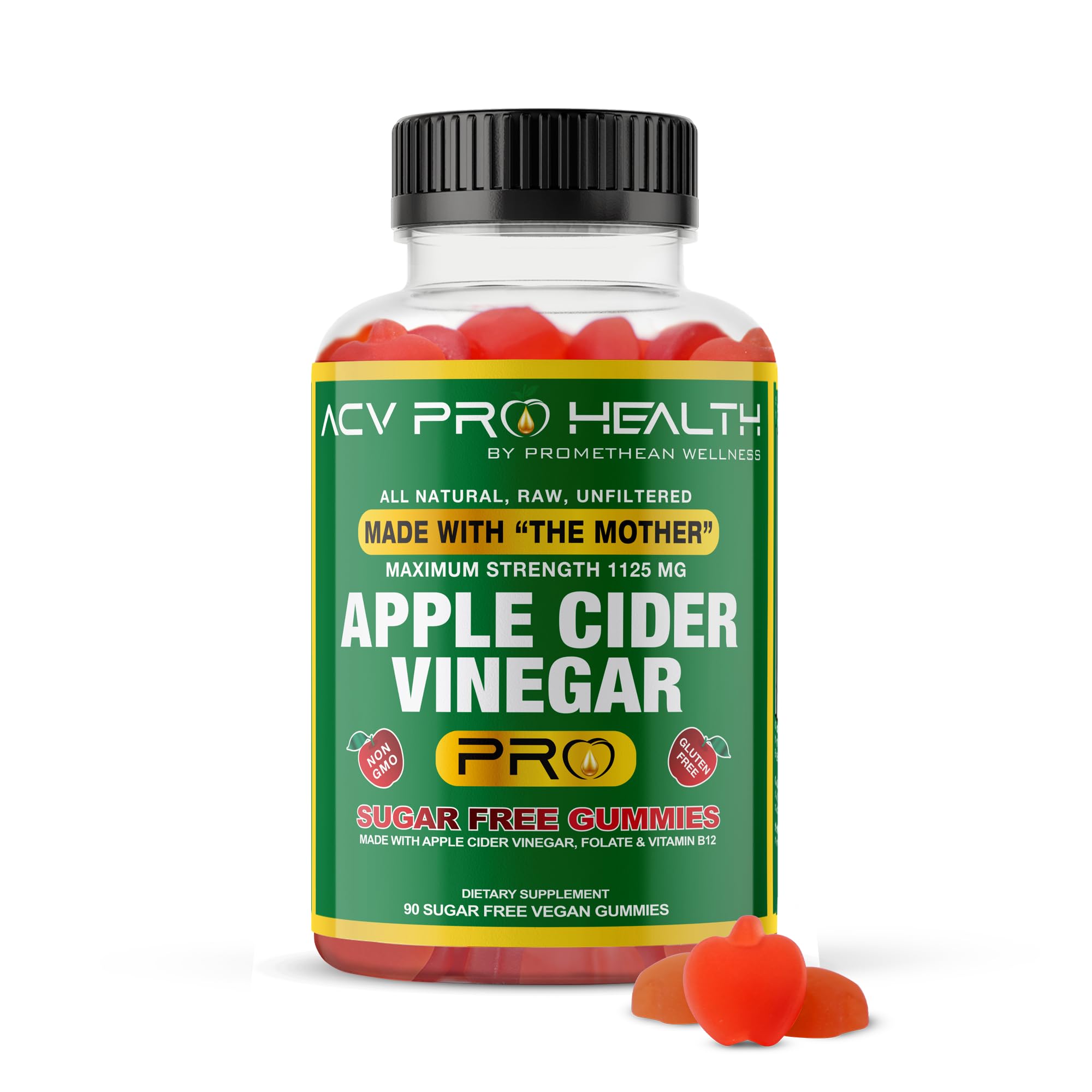 ACV with Sugar Makes No Sense! Apple Cider Vinegar Gummies Sugar Free Low Carb Advanced Keto Acv Gummies Keto Gummy Detox Cleanse Golo