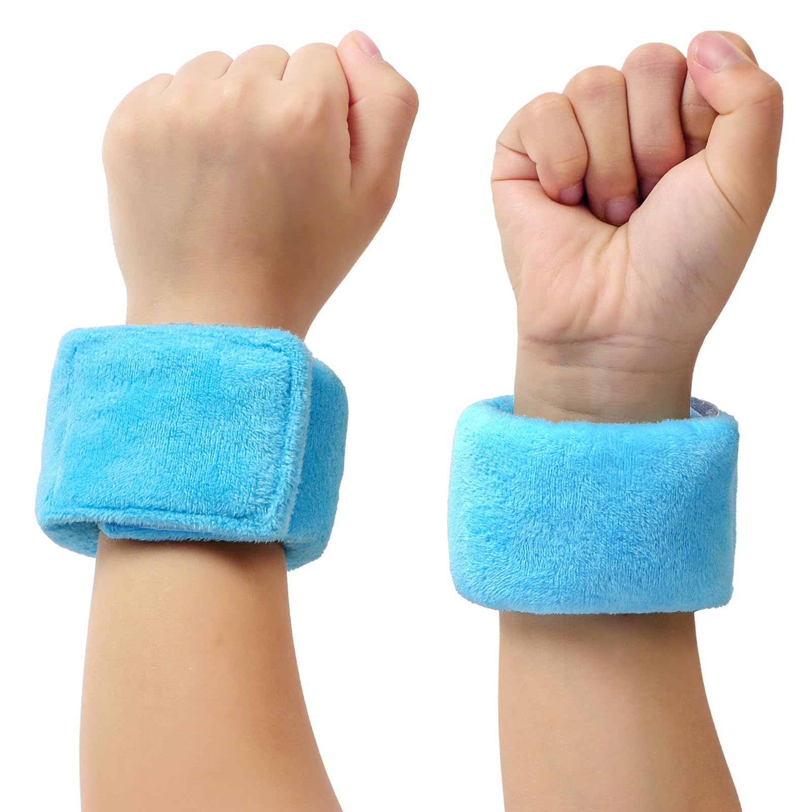 Two Pack Sensory Weighted Bracelets for Kids with SPD ADHD and Autism, Deep Pressure Input for Calming and Focus, Increase Hand Stability and Sensory Awareness