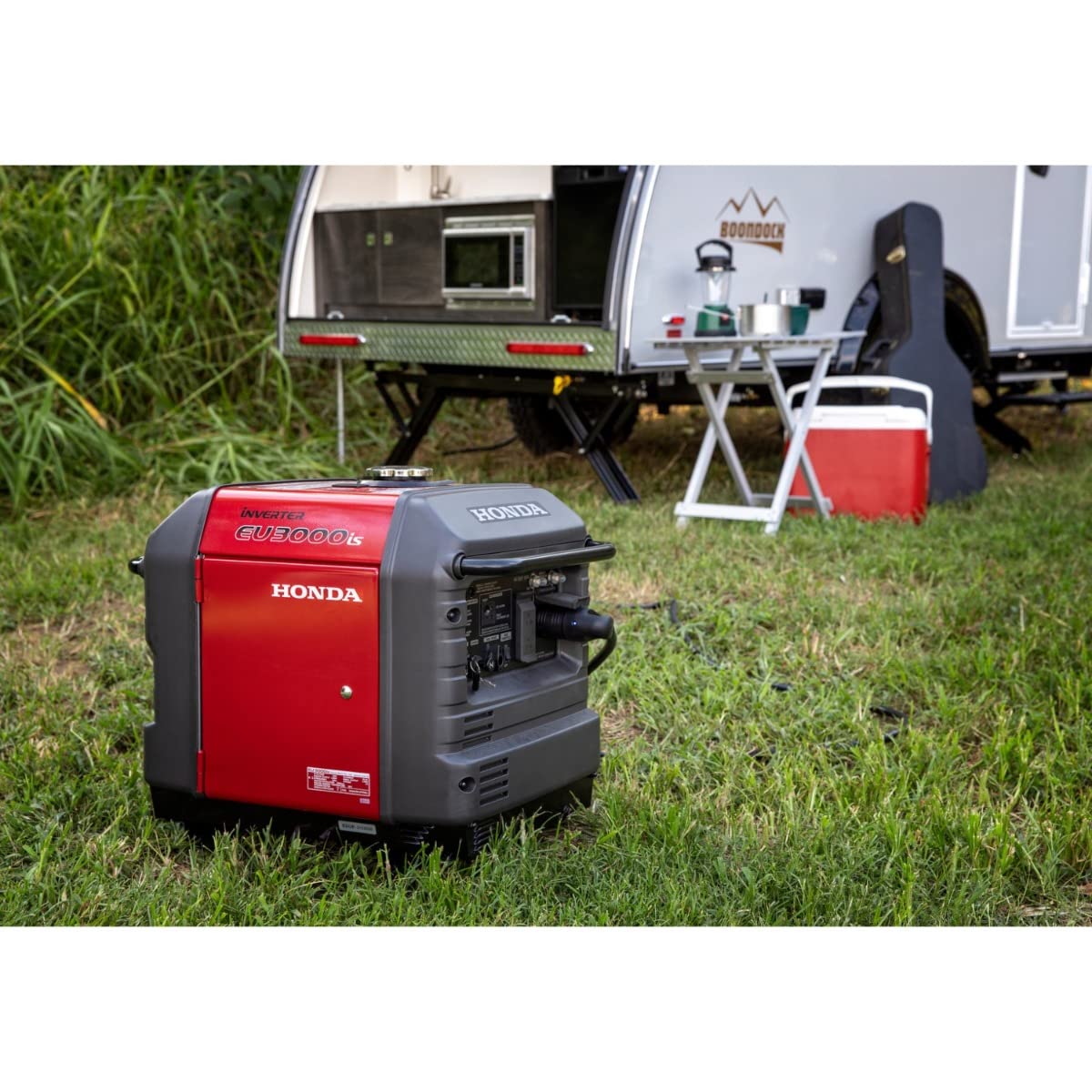 Honda Power Equipment EU3000IS1AN 3000W 120V Portable Home Gas Power Generator