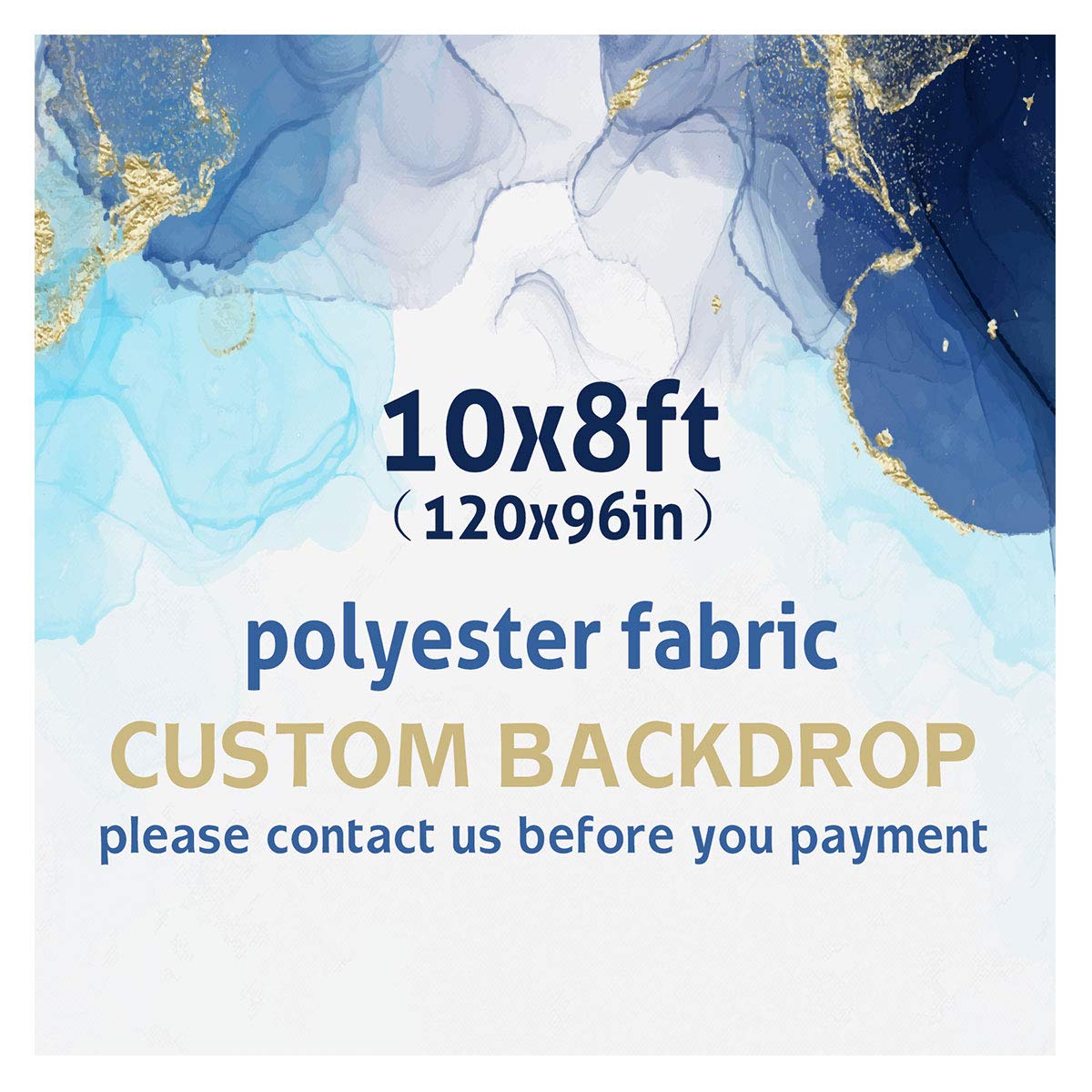 Seasonwood 10x8ft Polyester Custom Backdrop