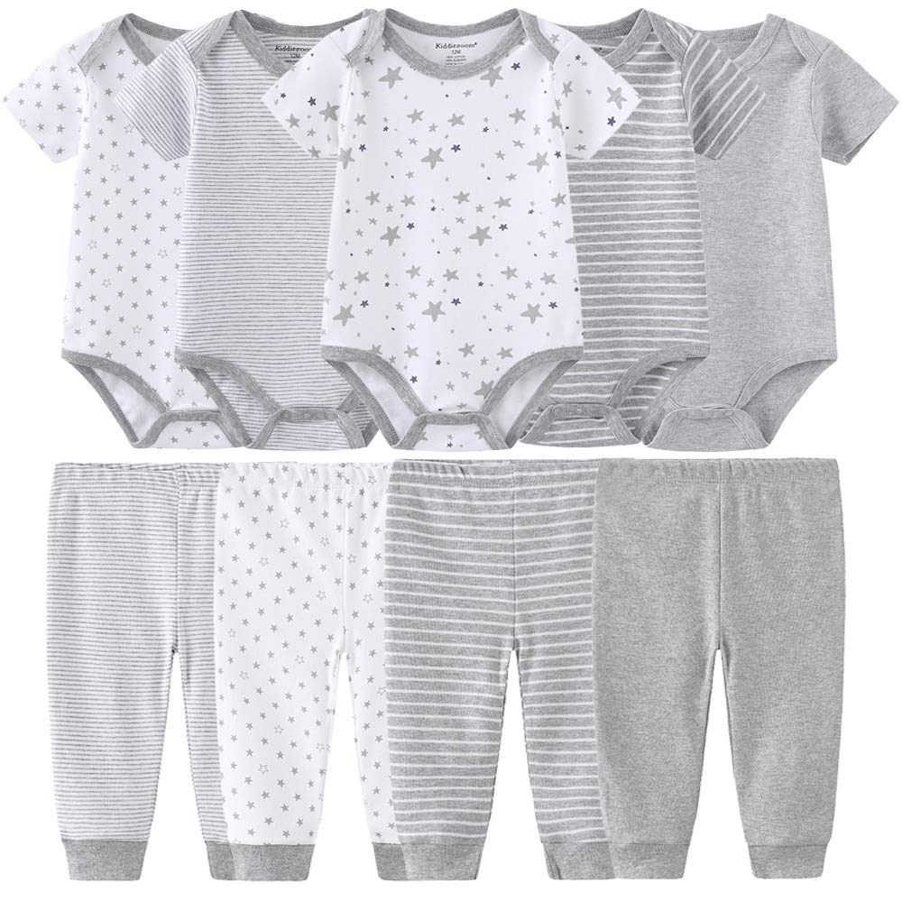 Kiddiezoom Unisex Baby Layette Essentials Giftset Clothing Set 19-Piece 3 Months