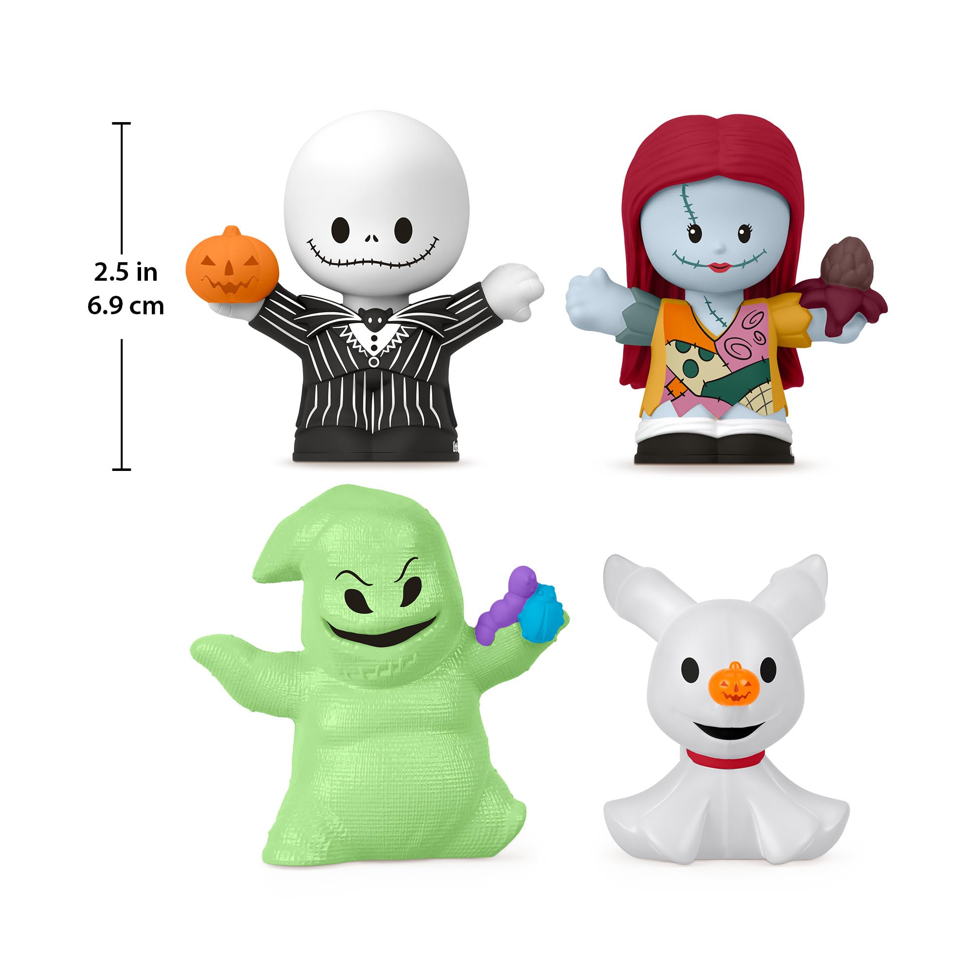 Little People Collector Disney Tim Burton’s the Nightmare Before Christmas Special Edition Set for Adults & Fans, 4 Figures in a Display Package (Amazon Exclusive)
