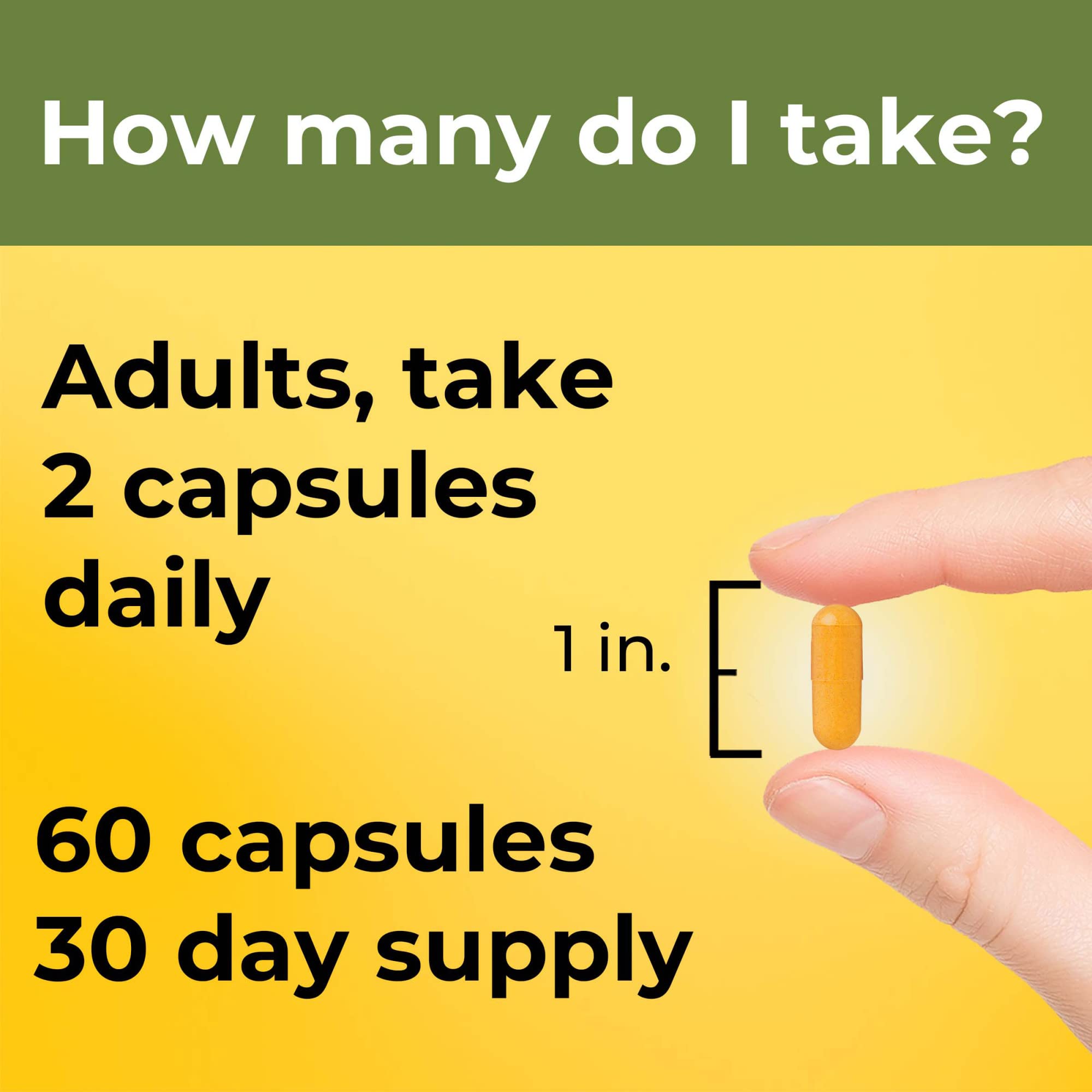 Nature Made Extra Strength Turmeric Curcumin with Black Pepper, 1000mg extract (950mg Curcuminoids) per serving, Supports Healthy Inflammation Response, 60 Vegetarian Capsules, 30 Day Supply