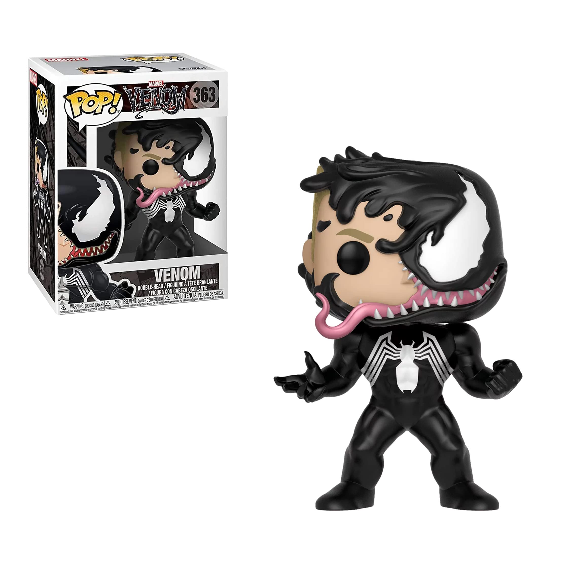 Funko Pop! Marvel: Marvel Venom - Venom - Collectable Vinyl Figure - Gift Idea - Official Merchandise - Toys for Kids & Adults - Marvel Fans - Model Figure for Collectors and Display