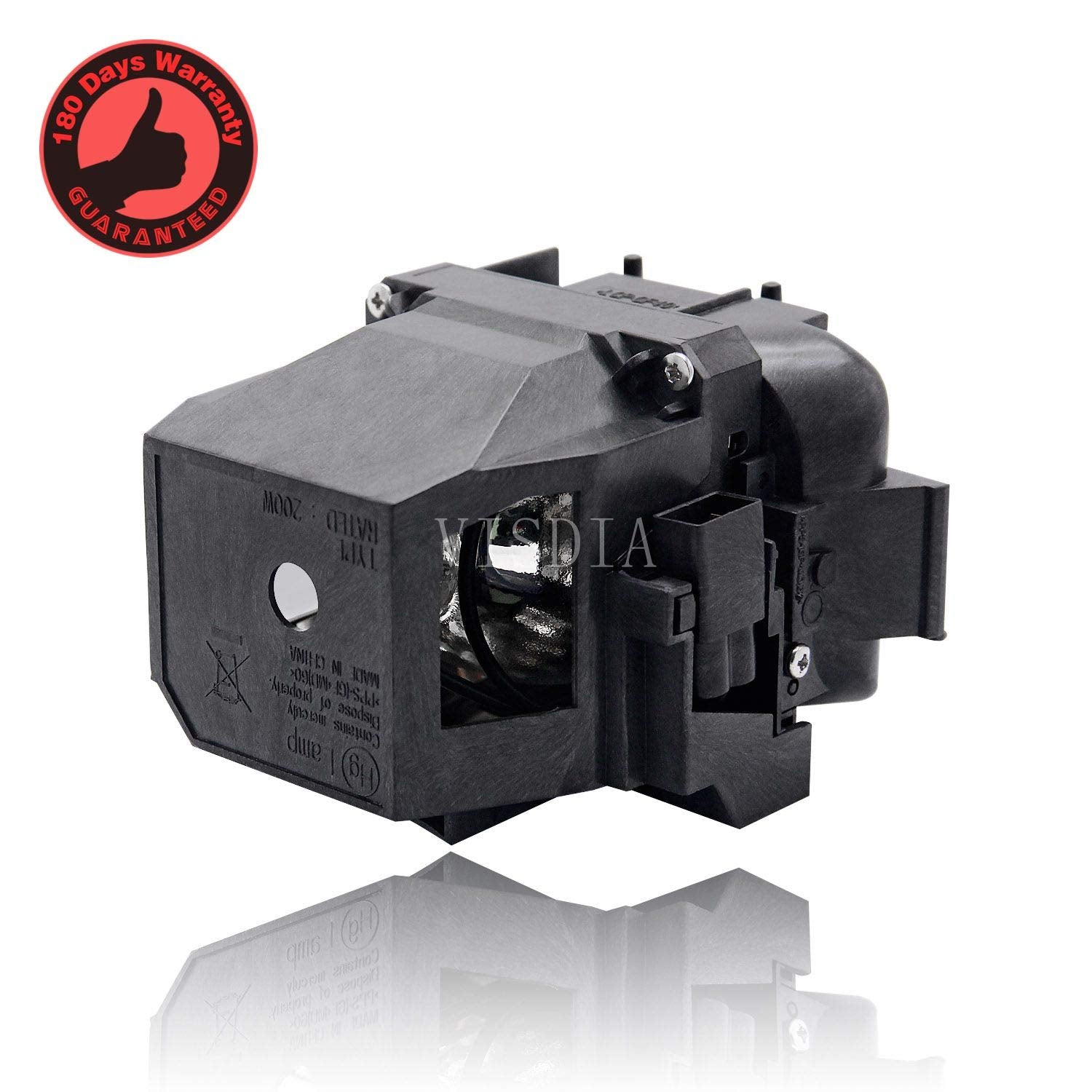 ELP LP88 Replacement Projector Lamp for Elplp88 Epson Powerlite Home Cinema 2040 1040 2045 740HD 640 EX3240 EX7240 EX9200 EX5250 EX5240 VS240 VS345 VS340 97H 98H 99WH 955WH X27 Lamp Bulb Replacement