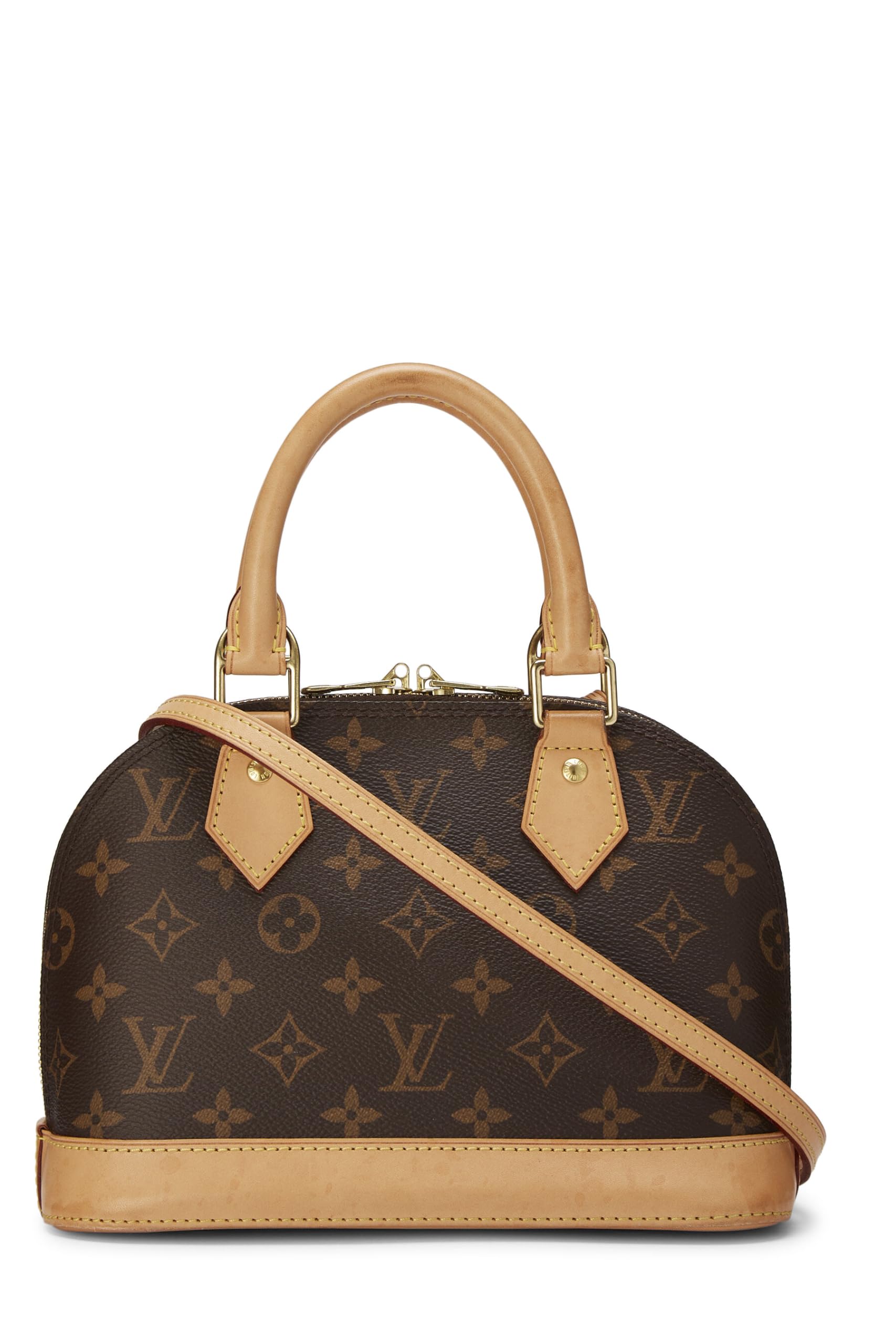 Louis Vuitton, Pre-Loved Monogram Canvas Alma BB NM, Brown