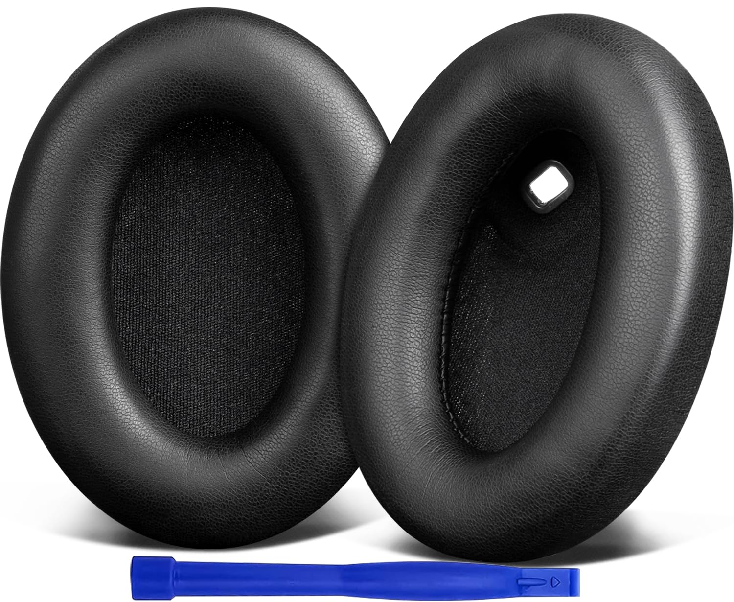 SOULWIT Replacement Earpads for Sony WH-1000XM4 (WH1000XM4) Headphones, Ear Pads Cushions with Noise Isolation Foam, Added Thickness, Without Affecting Sensor - Black