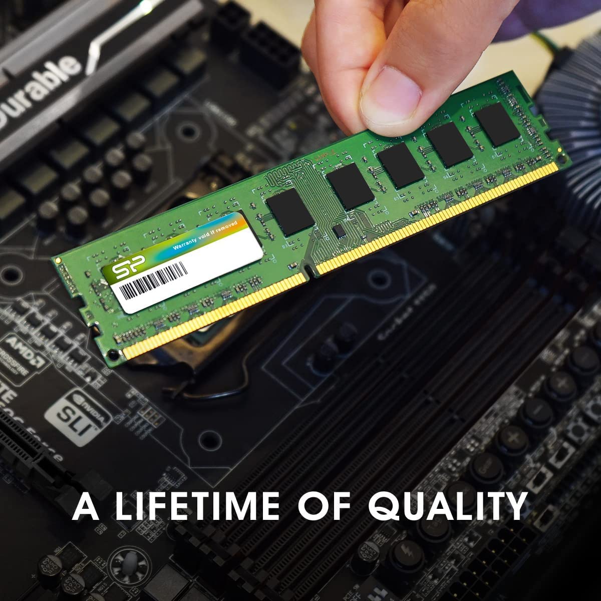 Silicon Power DDR3 16GB (2 x 8GB) 1600MHz (PC3 12800) 240-pin CL11 1.35V / 1.5V Unbuffered UDIMM PC Computer Desktop Memory Module Ram Upgrade
