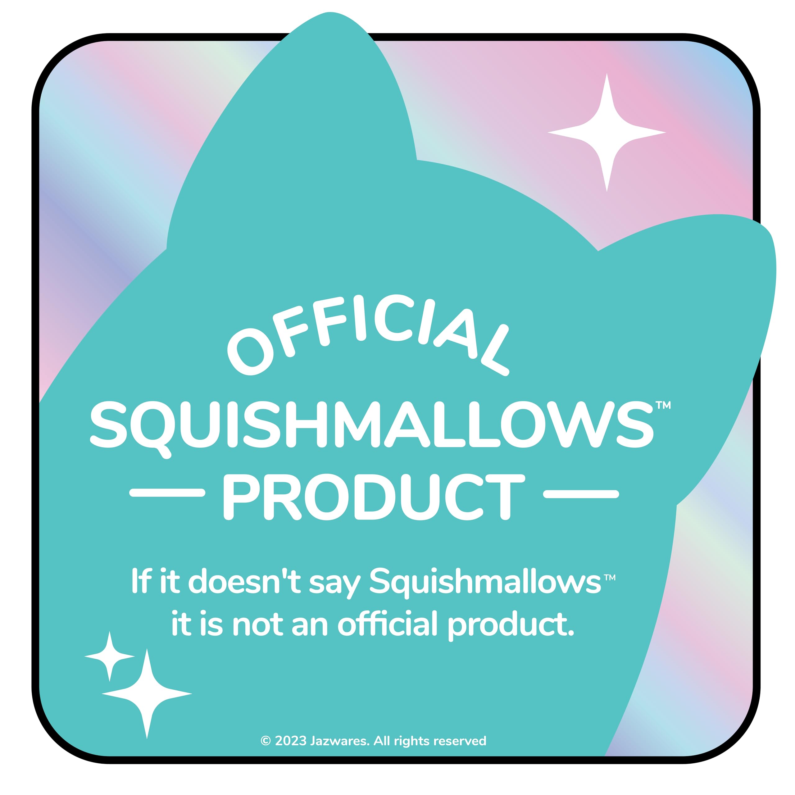 Squishmallows Original 12-Inch Samir Blue Whale with Heart Top Hat and Red Bow Tie - Official Jazwares Plush