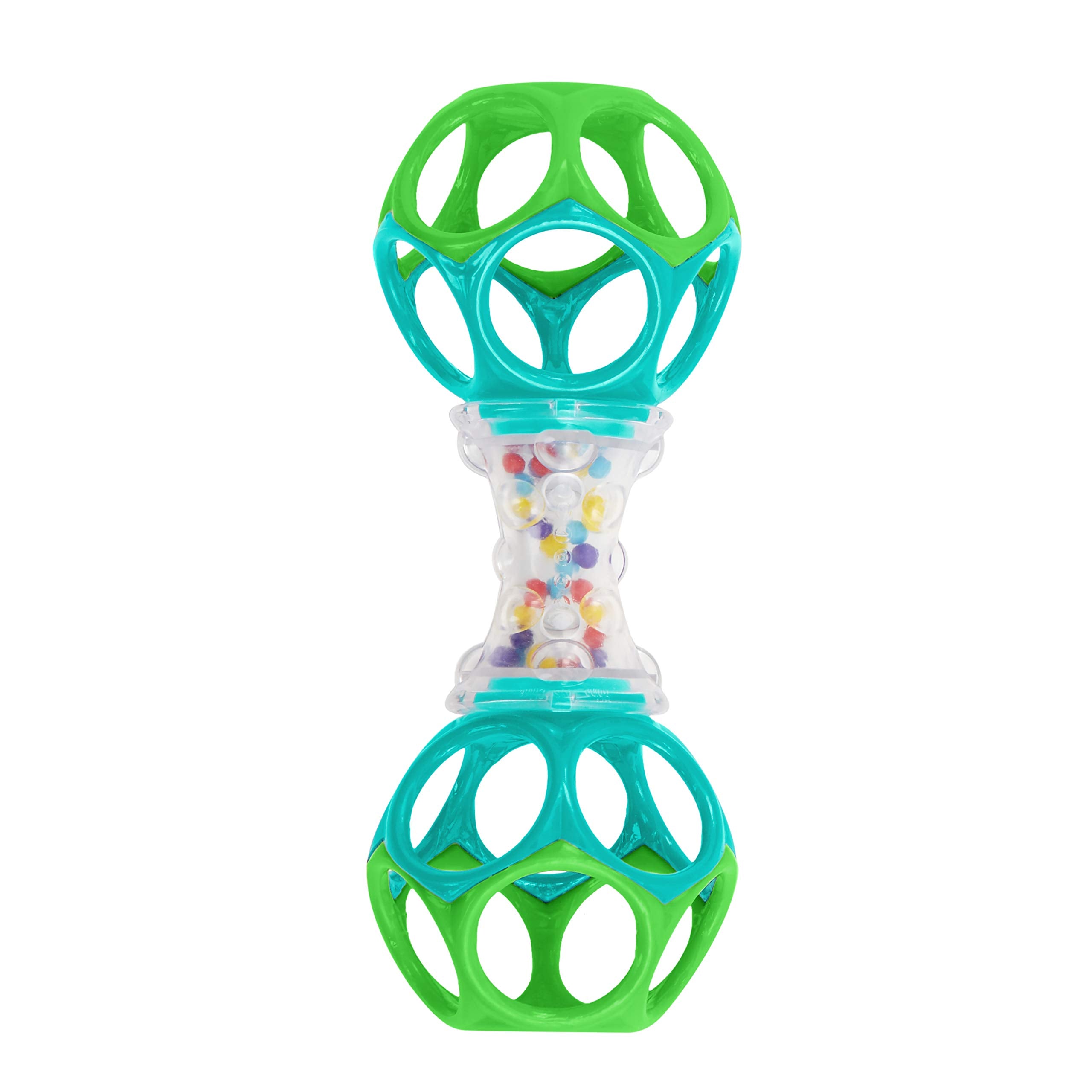 Bright Starts Oball Shaker Rattle Toy, Ages Newborn Plus