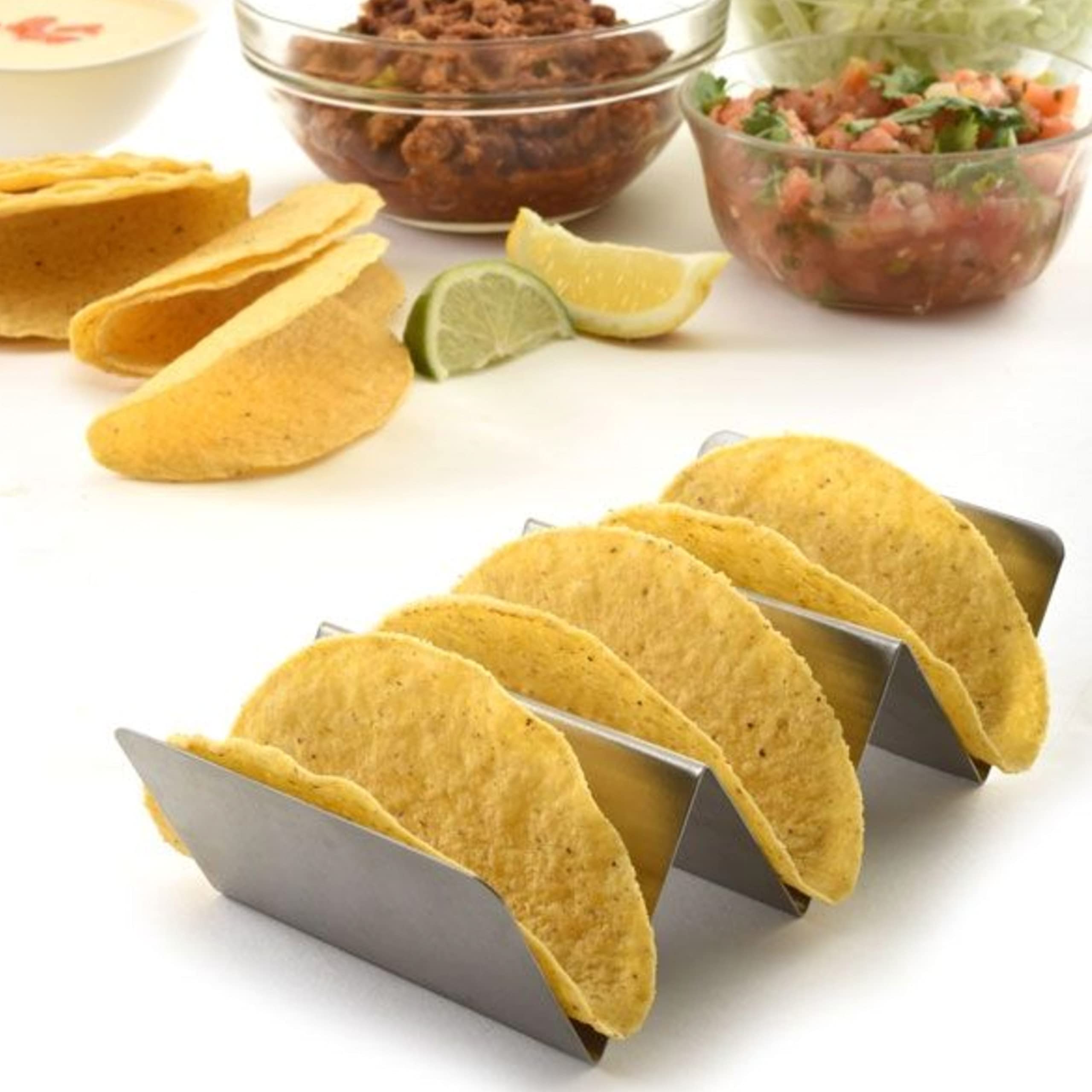 Norpro Stainless Steel Taco Rack, One-size