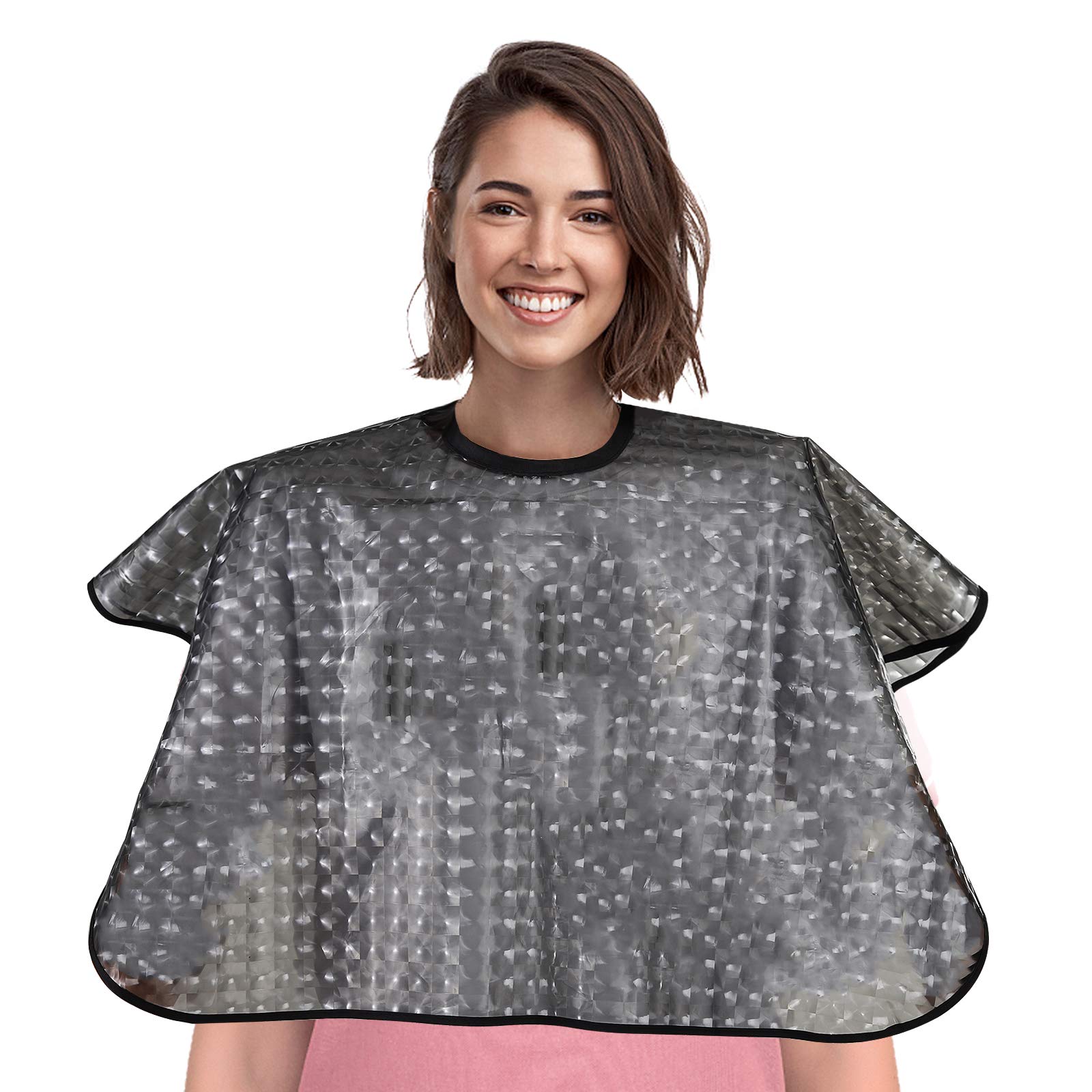 YELEGAI Waterproof unisex-adult Hair Dye Cape,Short Comb-Out Capes for