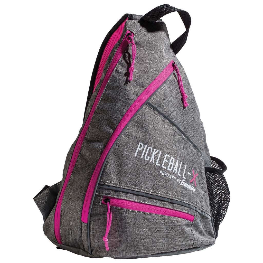 Franklin Sports Pickleball Bags - Pickleball Sling Bag Backpack for Gear + Equipment - Pickleball Bag for Men + Women - Holds Paddles, Pickleballs + Accessories - Official US Open Pickleball Bag