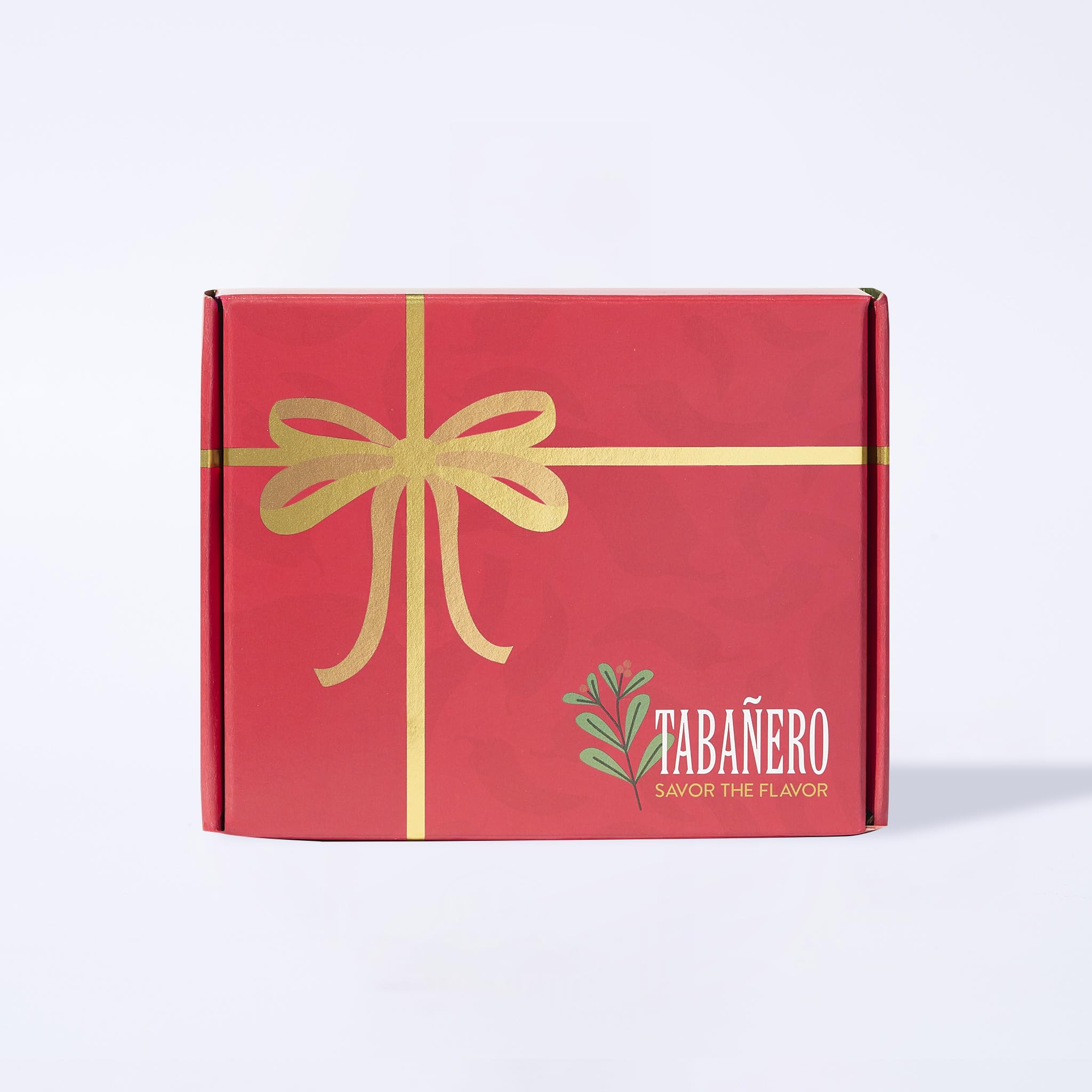 Tabañero Mini Hot Sauce Gift Set, Holiday Gift Box with Sriracha Honey, Sweet and Spicy, Key Lime and XXX Flavors, 4-Pack, 1.7oz Hot Sauce Bottles, All Natural, Gluten Free, Low Sodium, Kosher, Made in the USA, Easter Gifts for Men