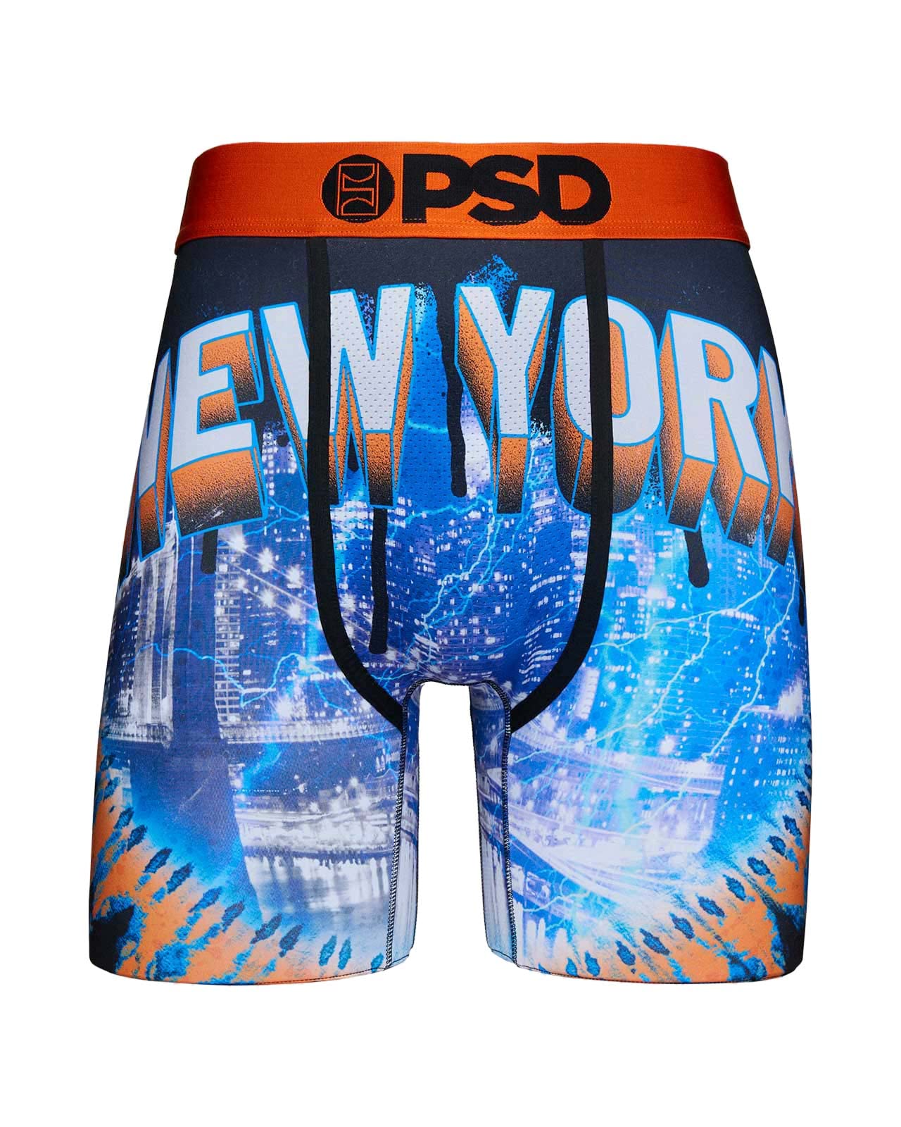 PSD Men's Empire City Boxer Briefs, Black, XL