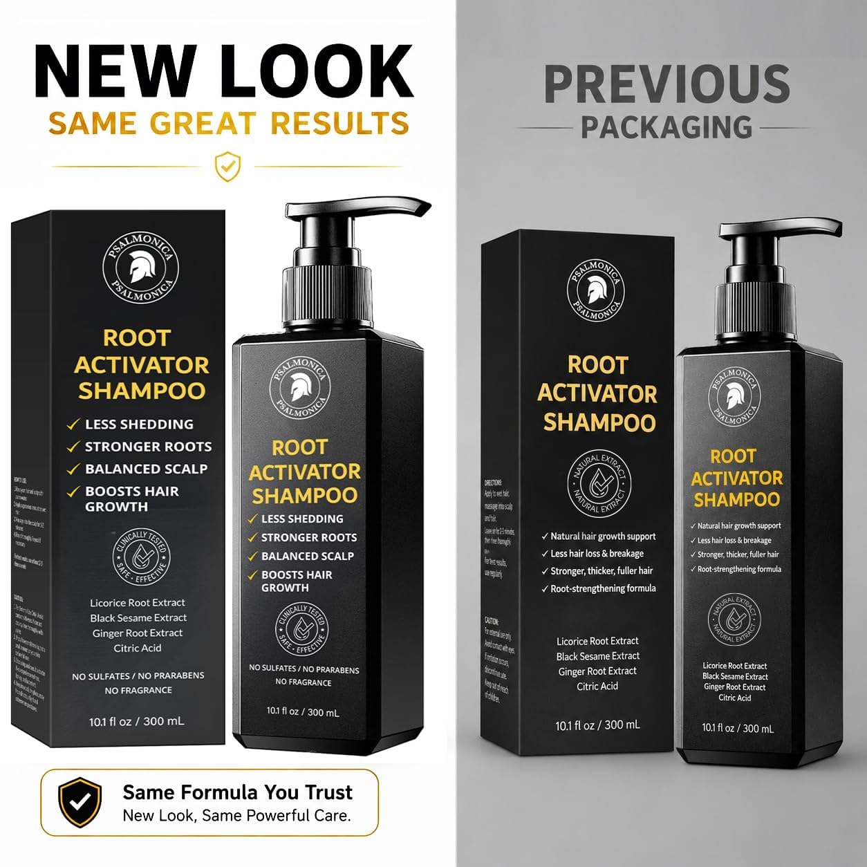 Root Activator Shampoo for Men: Hair Growth Shampoo for Hair Loss and Thinning Hair - Hair Loss Regrowth Shampoo for Men Women (Refreshing Scent)