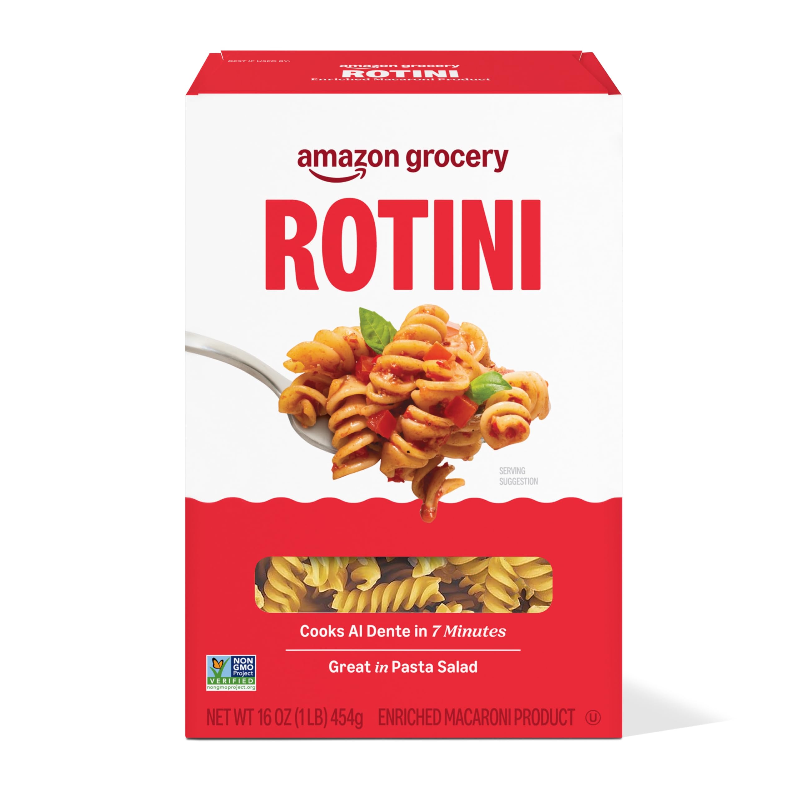 Amazon Grocery, Rotini, 16 Oz (Previously Amazon Fresh, Packaging May Vary)