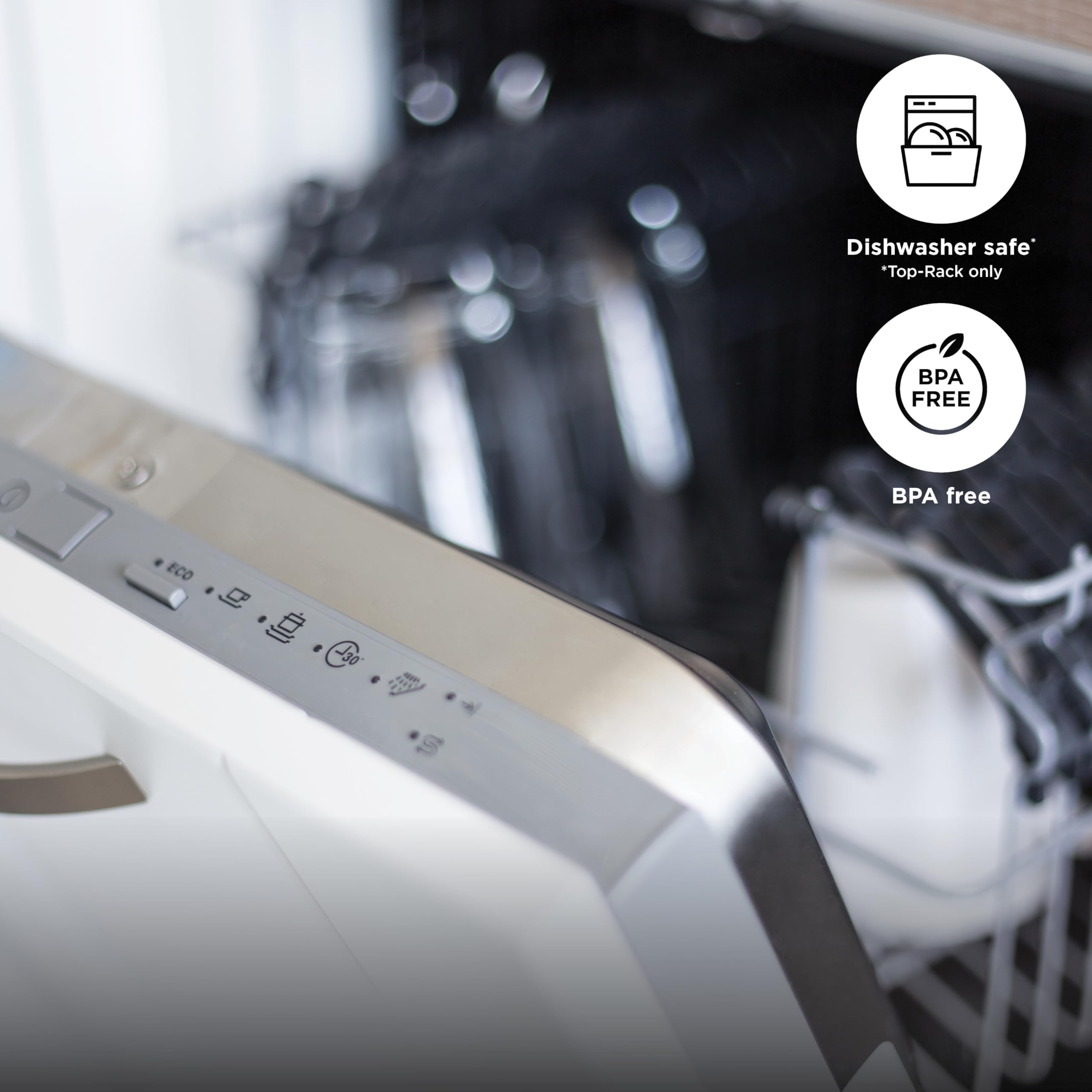 Ninja BN301 Nutri-Blender Plus Compact Personal Blender, 900-Peak-Watt Motor, Frozen Drinks, Smoothies, Sauces & More, (3) 20 oz. To-Go Cups, (2) Spout-Lids (1) Storage-Lid, Dishwasher Safe, Silver