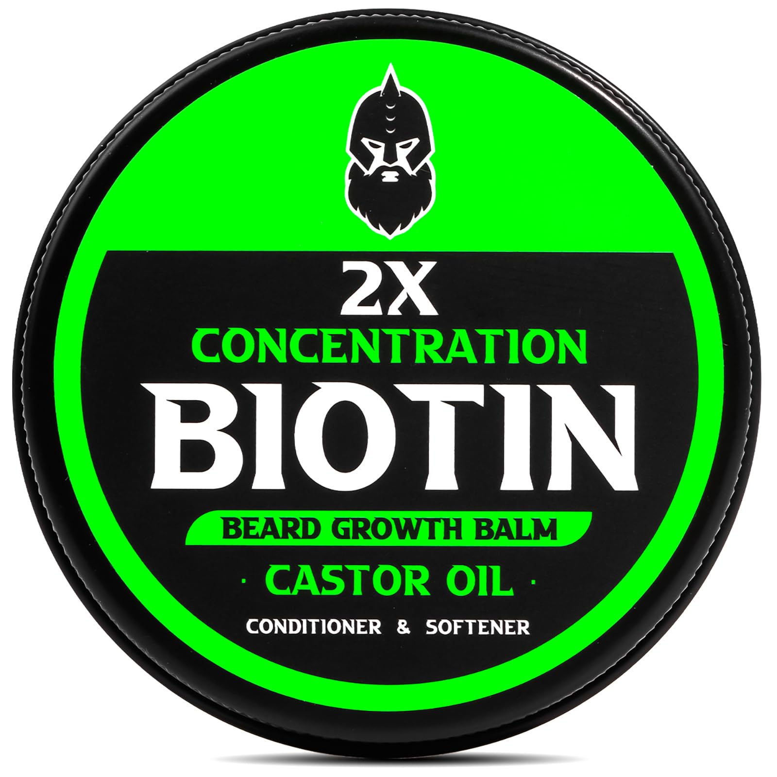 First Melody Beard Balm, 2X Thickening Biotin, with Castor Oil and Argan & Jojoba Oils, Promotes Beard Growth, Styles, Strengthens & Softens Beards & Mustaches, 2 Ounce, Vanilla, Cedar, Orange