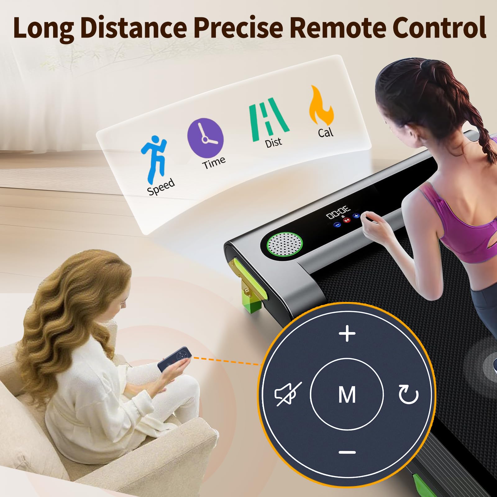 Walking Pad Replacement Remote Control for GOYOUTH 2 in 1 Under Desk Treadmill JK31-9, for Redliro ＆ CIIHI Dog Pet Treadmill JK08F