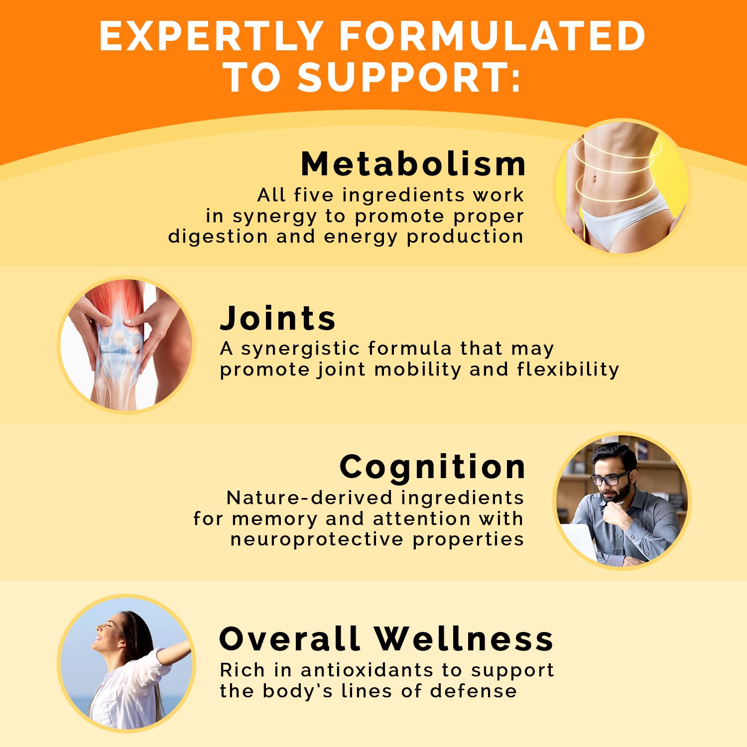 Ceylon Cinnamon (1pk), Liquid Collagen Biotin (2pk), and Fadogia Tongkat Ali (1pk) Supplement Bundle - Potent Vitamins for Heart, Hair, Skin, Nails, Testosterone, & Immune Support - Non-GMO, Vegan