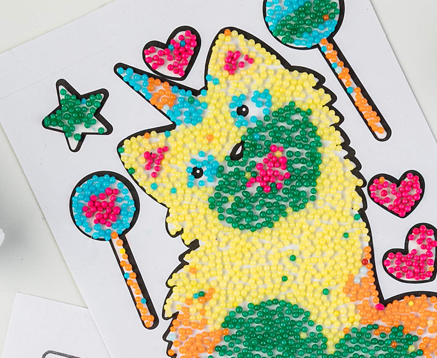 Crayola Unicorn Creatures Sprinkle Art, Craft for Girls & Boys, Gift, Age 5+