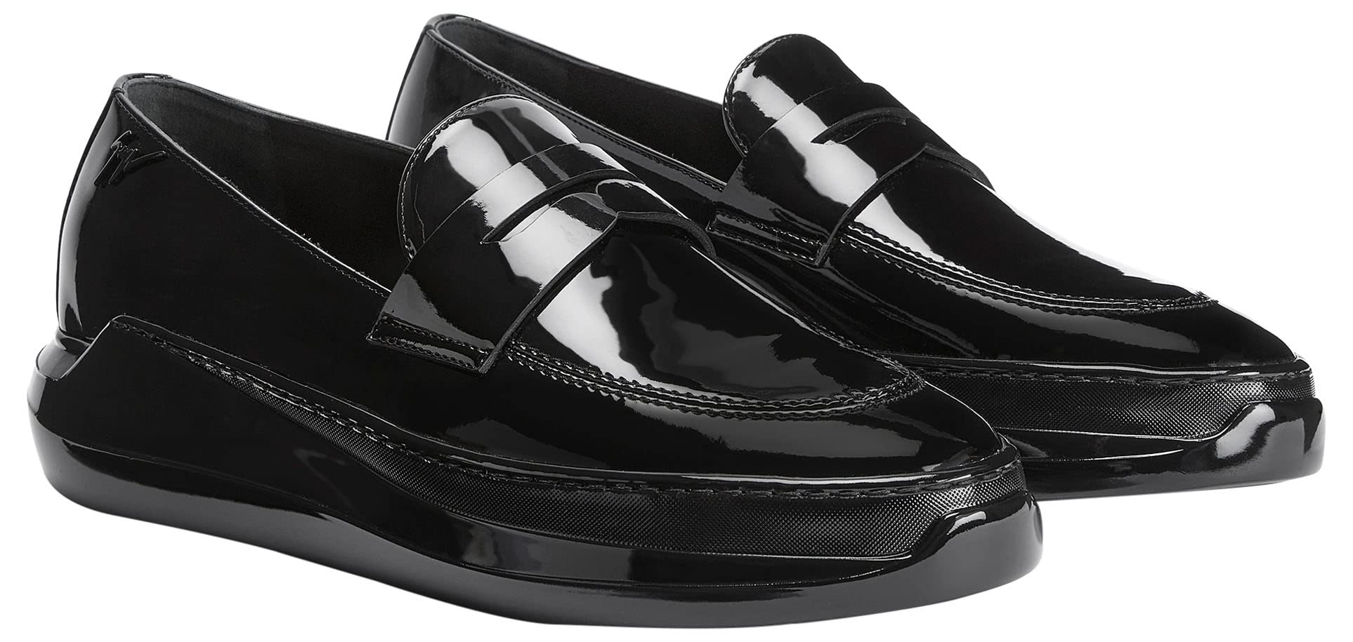 Giuseppe Zanotti, Conley Glam Loafers Fabric, 10, Black