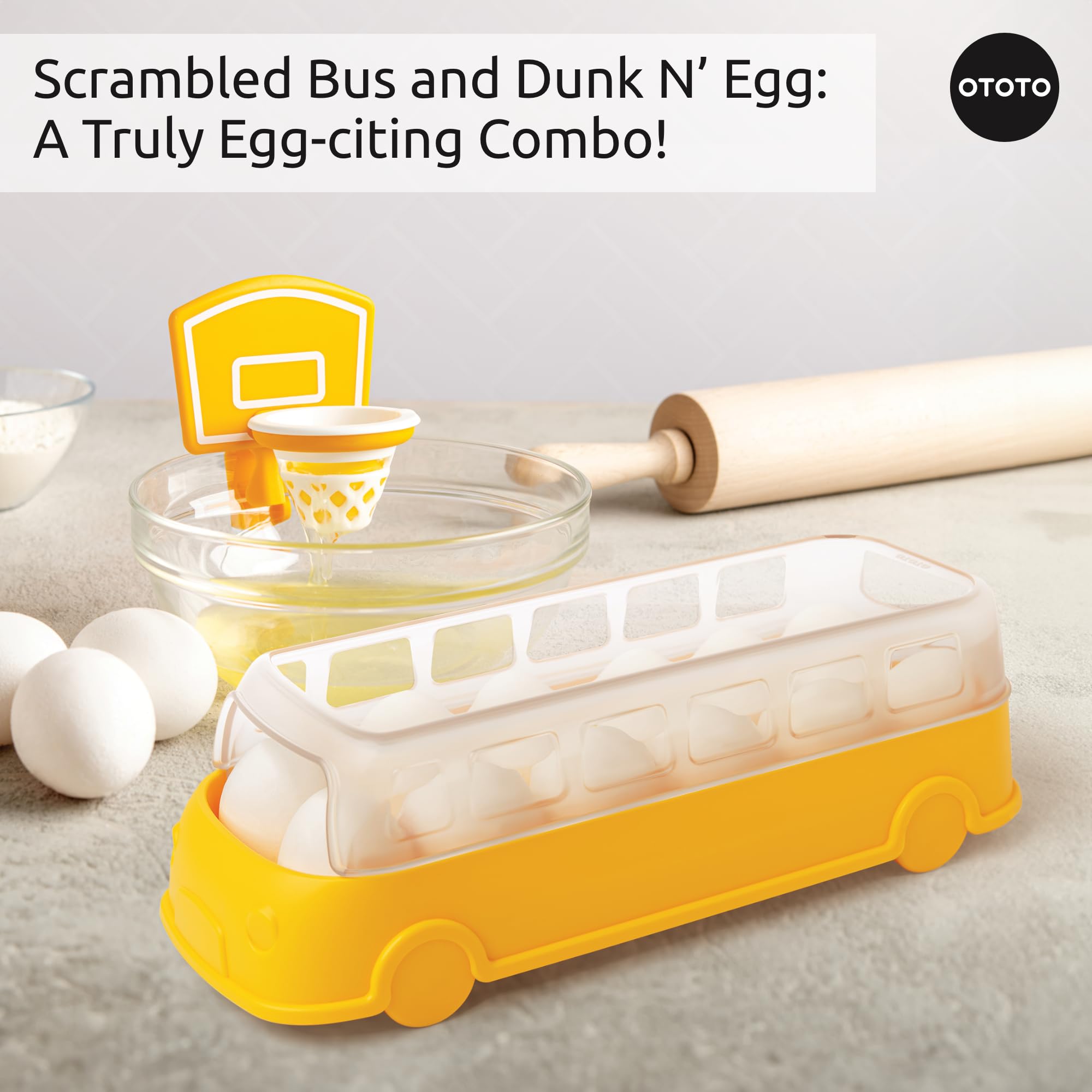 NEW!! Dunk N' Egg Yolk Separator by OTOTO, Egg Separator Funny, Unique Kitchen Gadgets, Cool Kitchen Gadgets, Basketball Gifts, Funny Gifts, Kitchen Accessories, Unique Cooking Gifts, Basketball Stuff