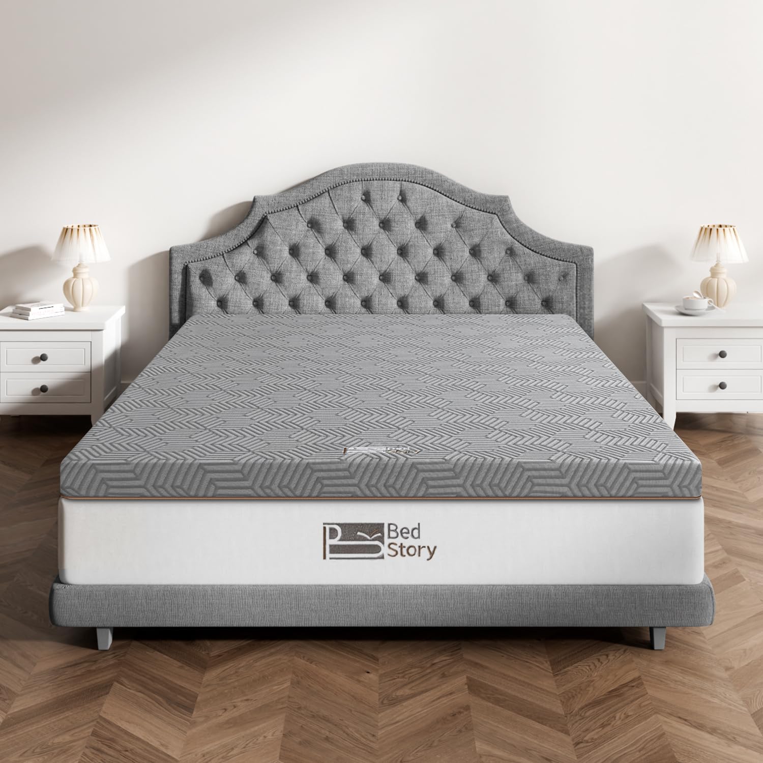 BedStory 3.5 Inch Memory Foam Mattress Topper Twin XL