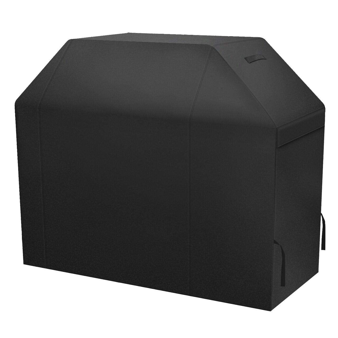 NEXCOVER 60 Inch Grill Cover - 600D Heavy Duty Waterproof and Weather Resistant BBQ Cover for Weber, Char Broil, Nexgrill - Fade Resistant, Black