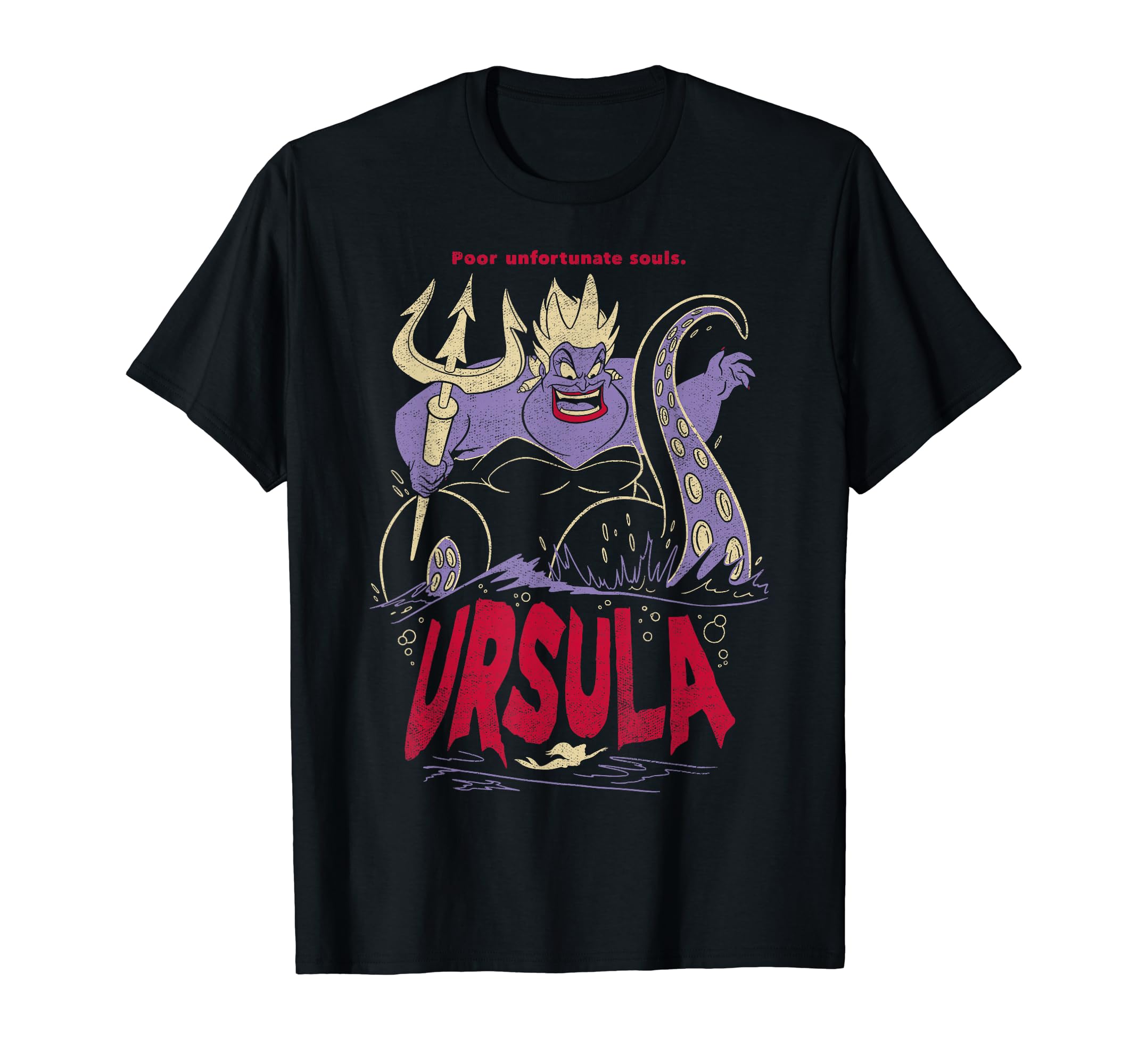 Disney The Little Mermaid Ursula Graphic T-Shirt T-Shirt