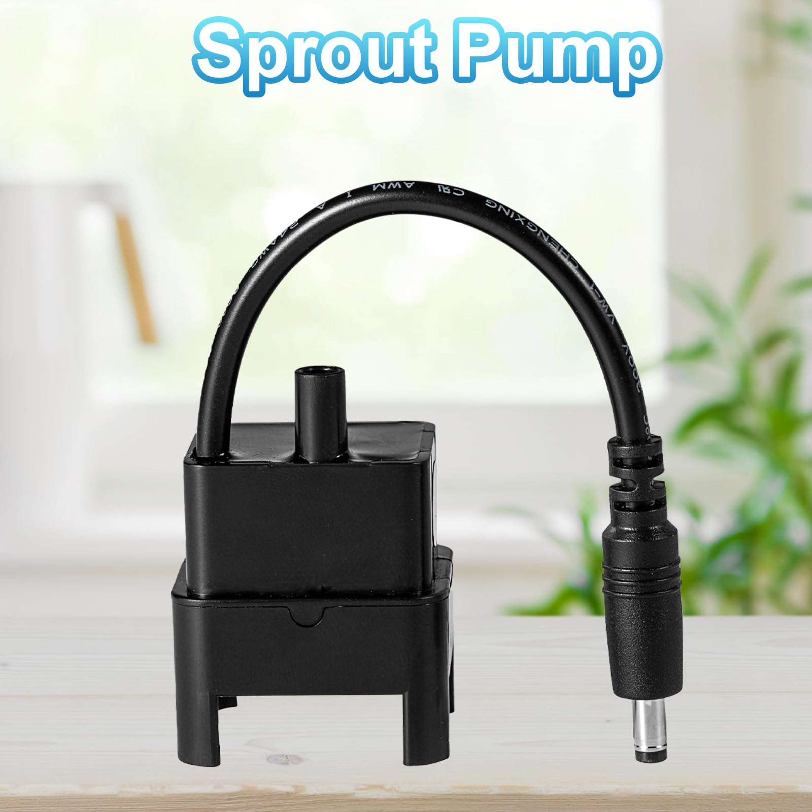Sprout Pump with 5 Filters, Hydroponics Growing System Pump Works with 2020 Sprout and Newer Sprout Models（N o Fits Harvest 2.0）