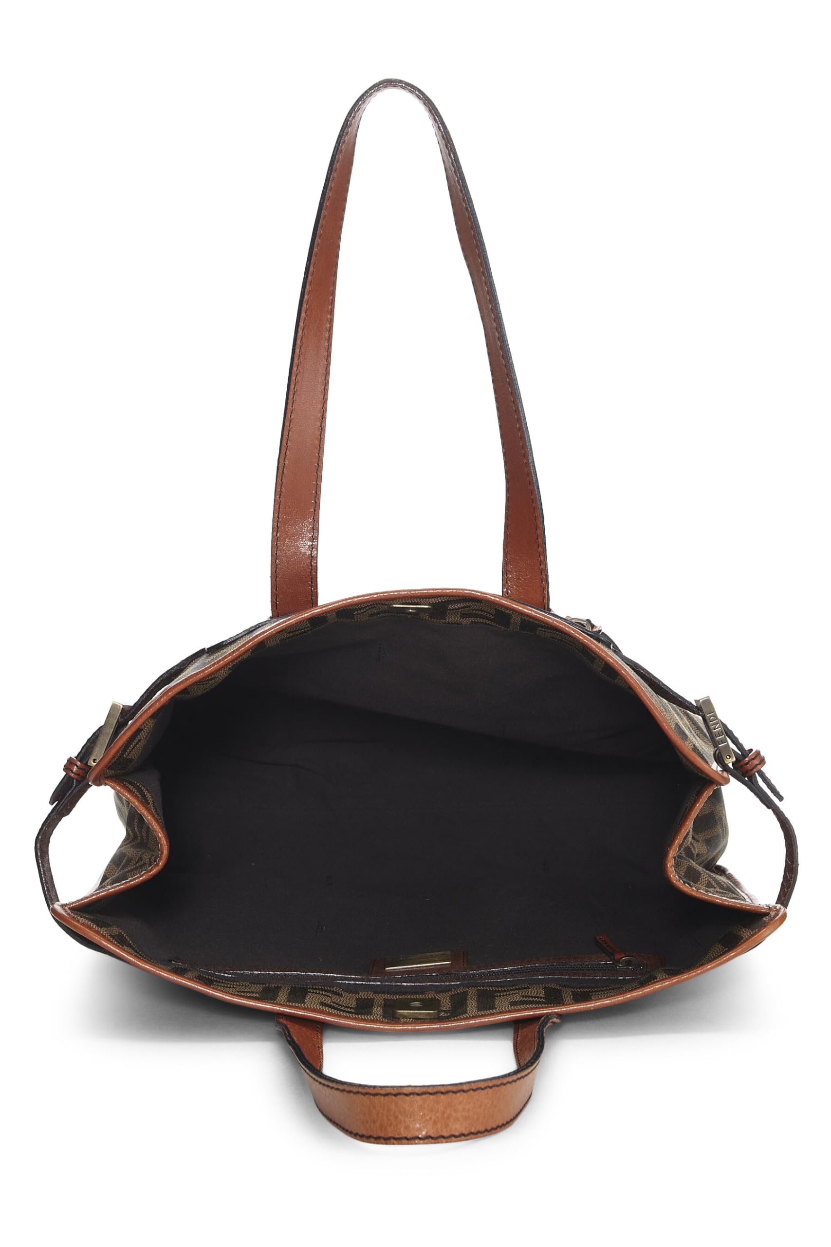 Fendi, Pre-Loved Brown Zucca Canvas Tote, Brown