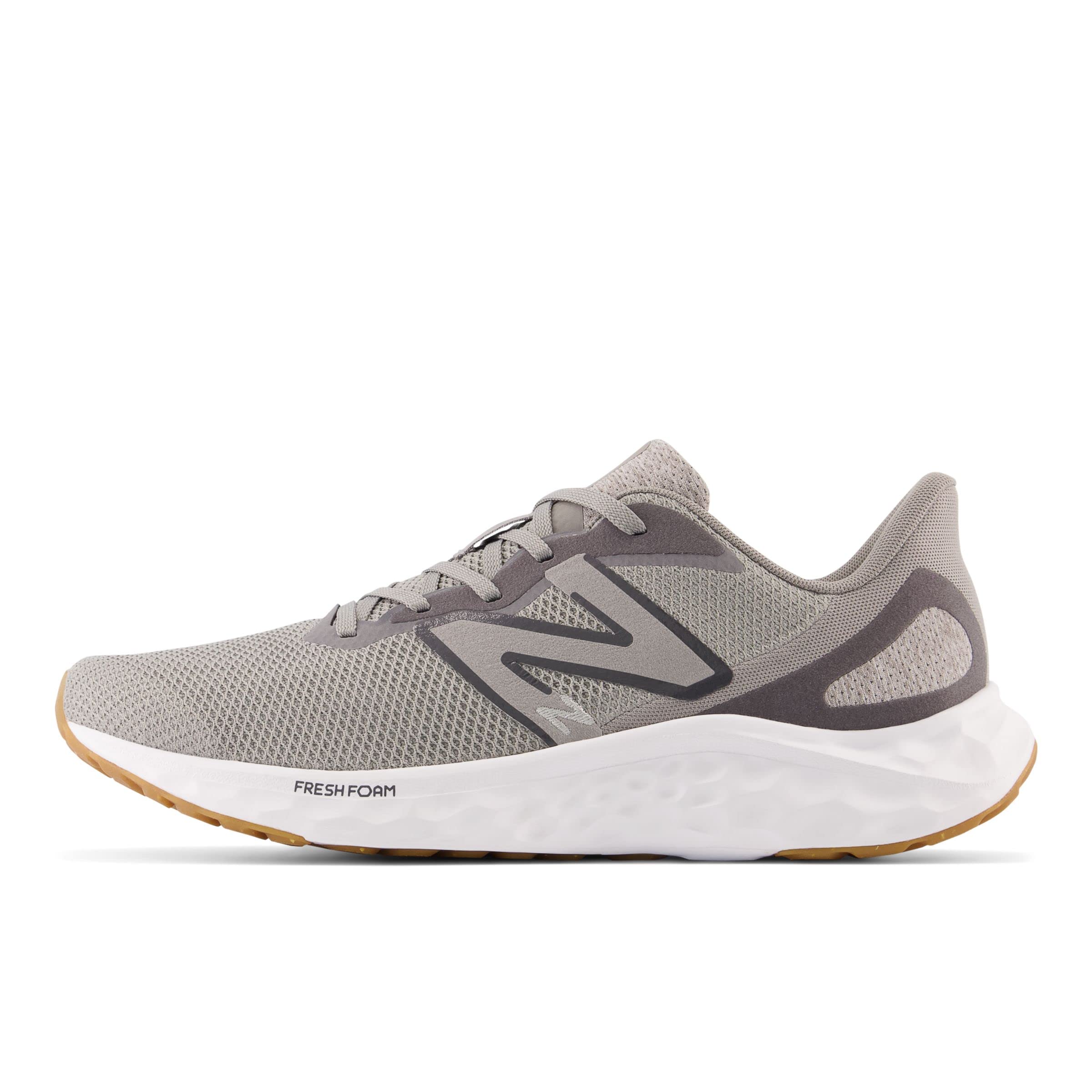 New Balance Men's Fresh Foam Arishi V4 Running Shoe, Marblehead/Castlerock/Silver Metallic, 7 X-Wide