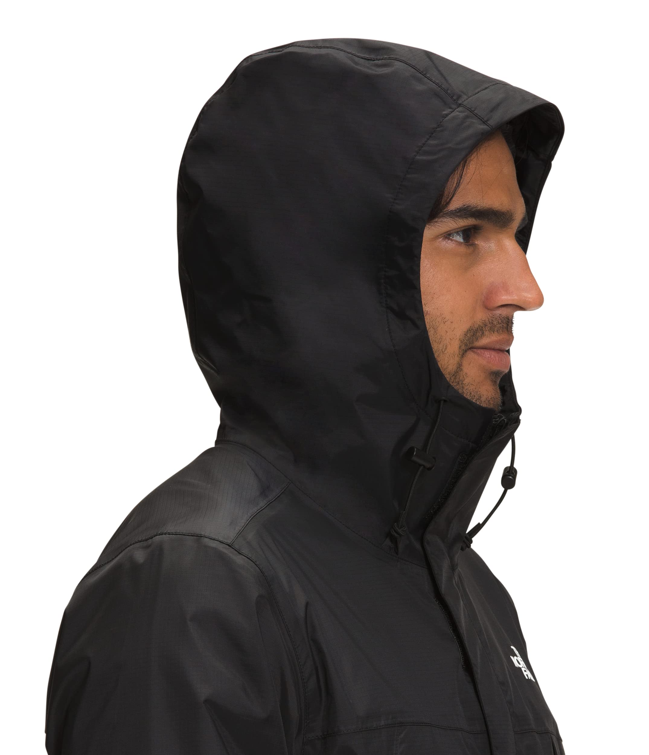 THE NORTH FACE Men's Waterproof Antora Jacket (Standard abd Big Size), TNF Black, Small