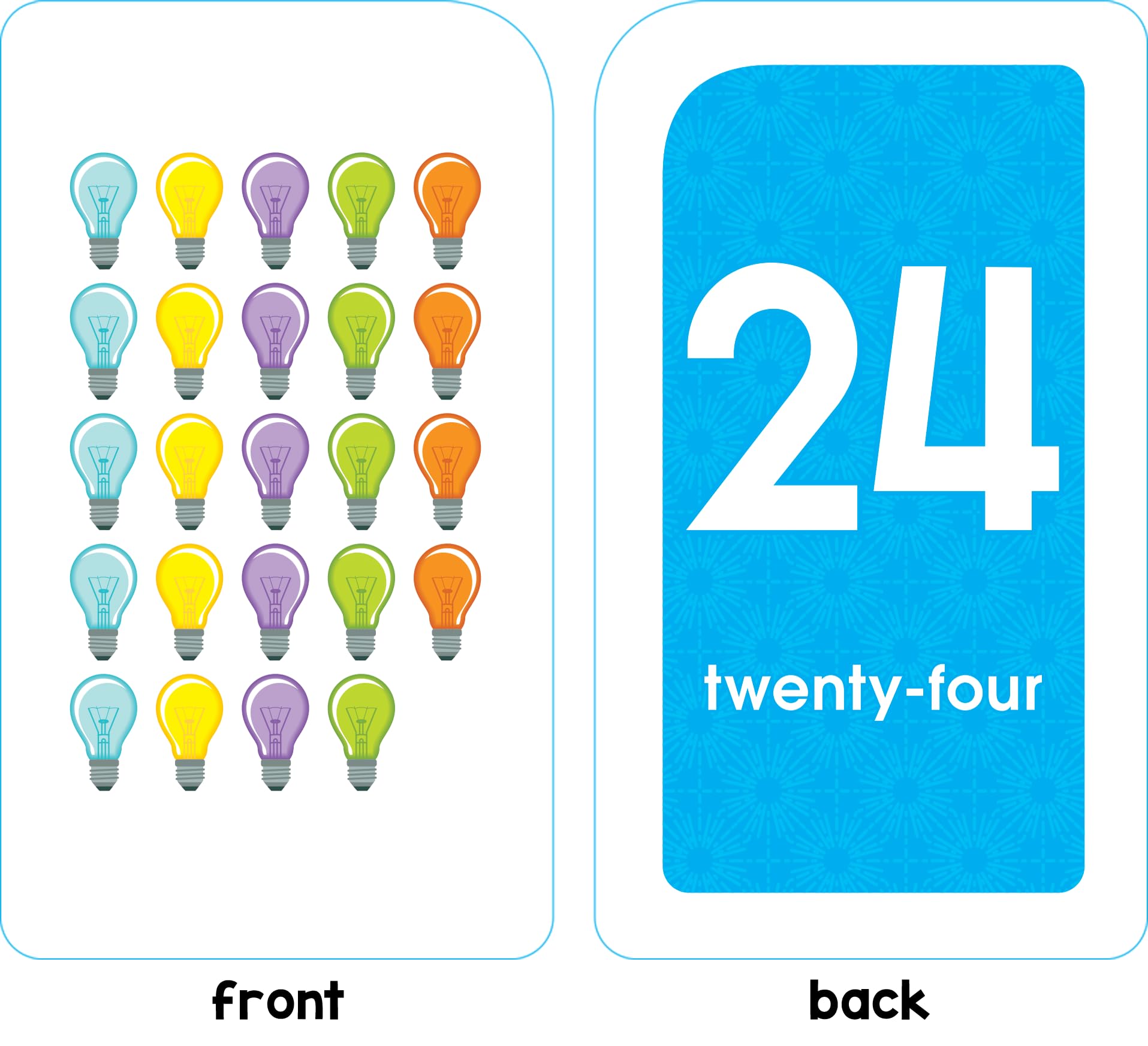 School Zone Numbers Flash Cards: Toddler, Preschool, Kindergarten, Learn Math, Addition, Subtraction, Numerical Order, Counting, Problem Solving, Ages 4+, Packaging May Vary