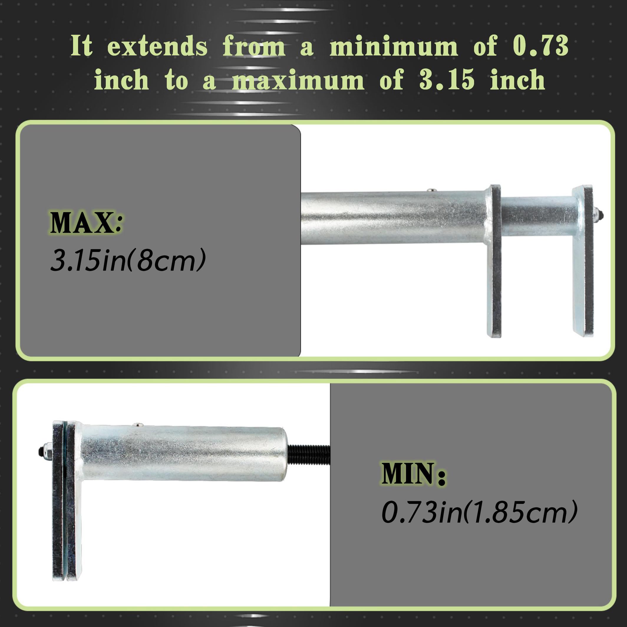 NULTRUMA Brake Pad Spreader Brake Caliper Press Tool Disc Brake Caliper Tool Piston Brake Caliper Compression Tool for One Two Four Six Piston Disc Brake Calipers Silver