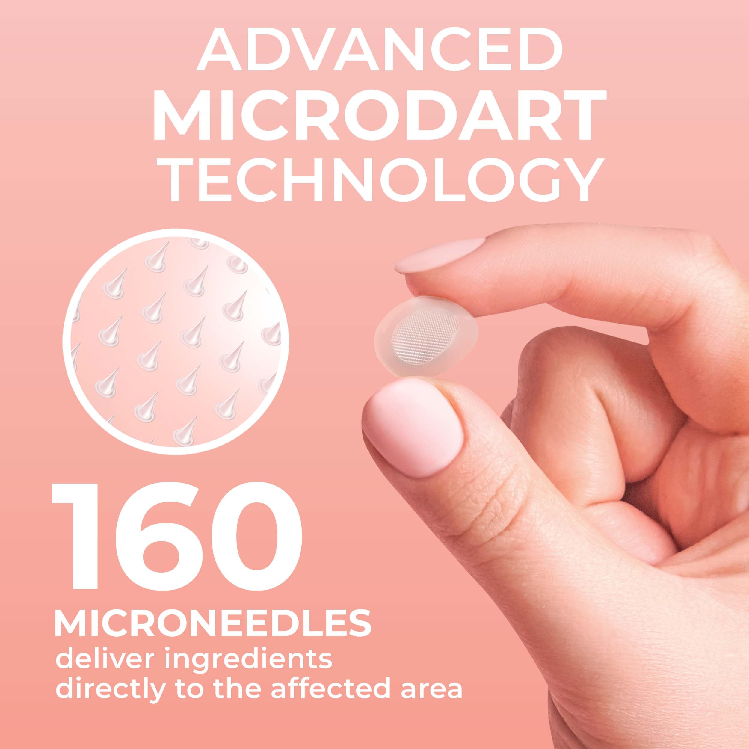PatchRX Micro Needle Pimple Patch (18 Pack) - Hydrocolloid Micropoint Pimple Patch For Acne & Cystic Pimples, Eliminate Pimples Overnight, Microdart Pimple Patch, Micro Dart Pimple Patches