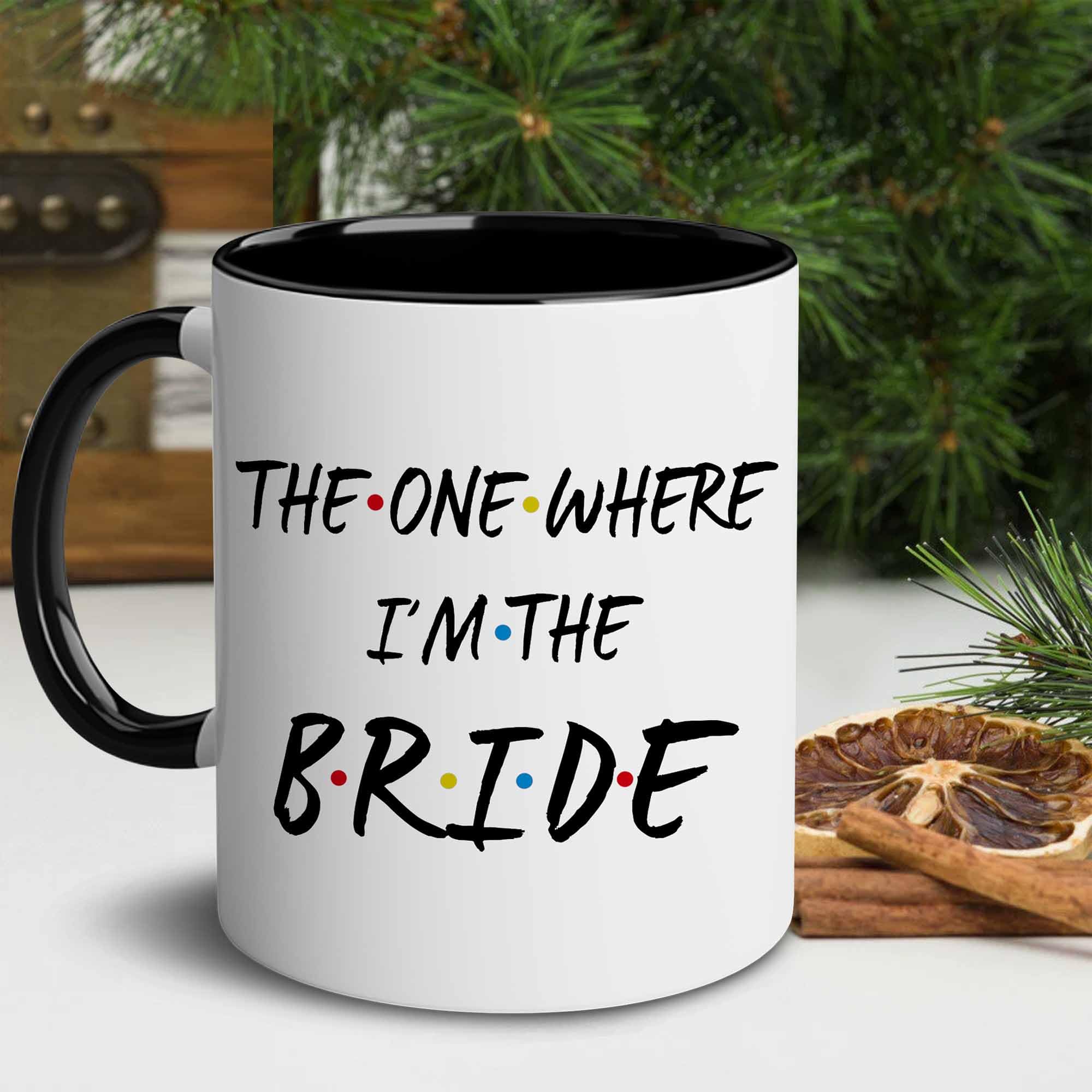 VUNVUT86 Christmas Gift For Wife - Bride To Be Gifts - Bride Mug - Bridal Shower Gift - Valentine, Mothers Day, Wedding, Engagement, Married Gifts For Mrs, Wifey, Mom, Her, Women 11OZ